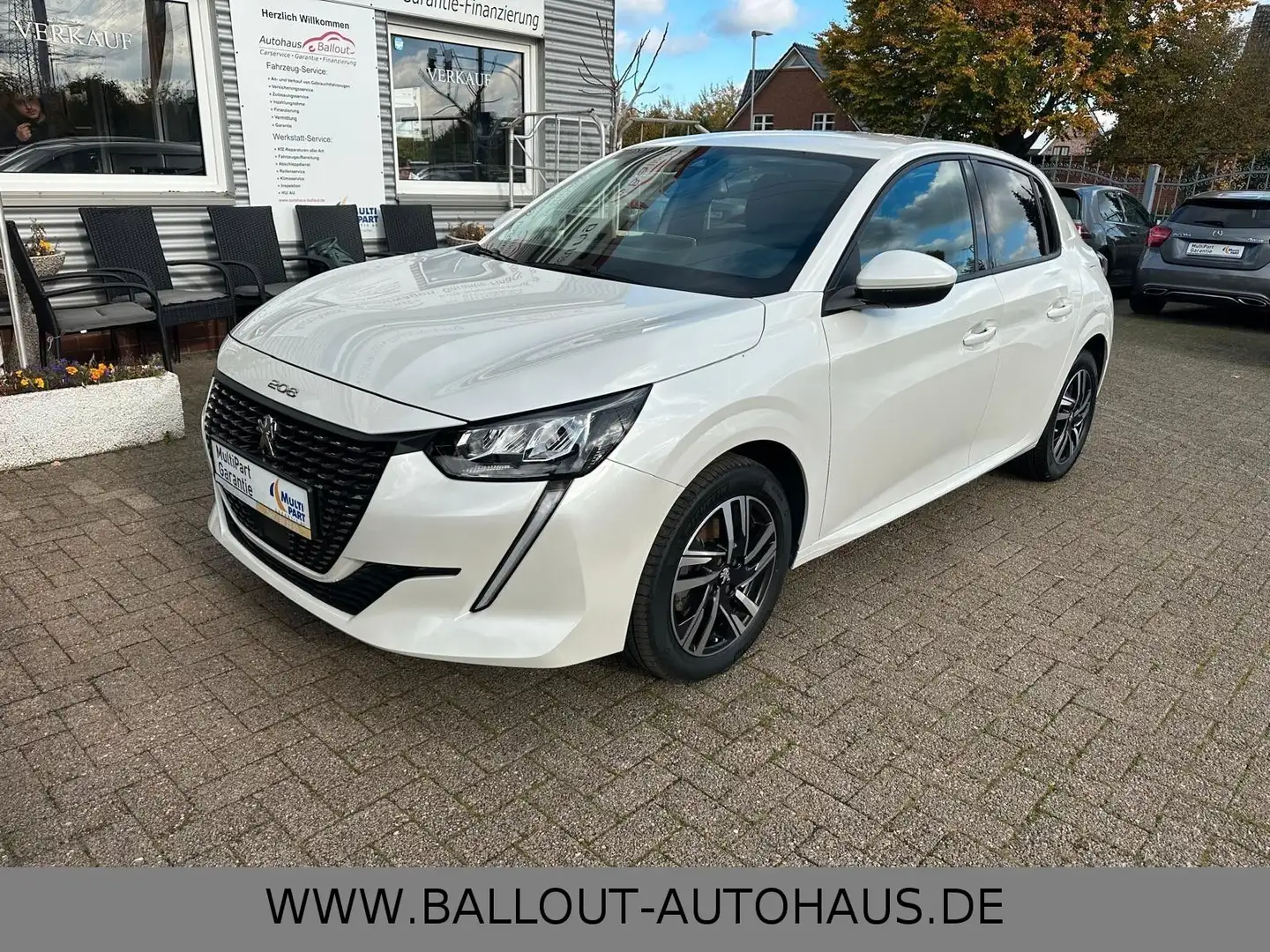 Peugeot 208 Active Pack*1.HAND*KLIMA*TEMP*VIRTUEL*SPUR* Weiß - 2