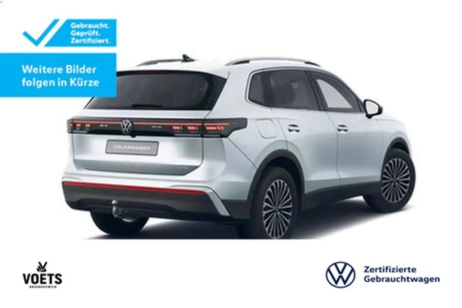 Volkswagen Tiguan Elegance 1.5 eTSI DSG MATRIX-LED+AHK+AreaView Silber - 2