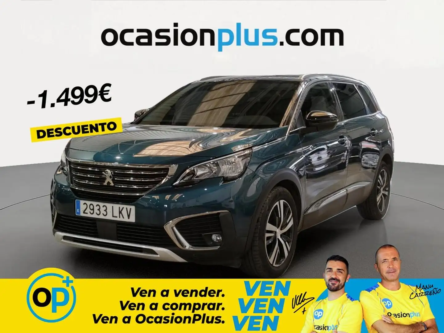 Peugeot 5008 1.2 PureTech S&S Allure 130 Azul - 1