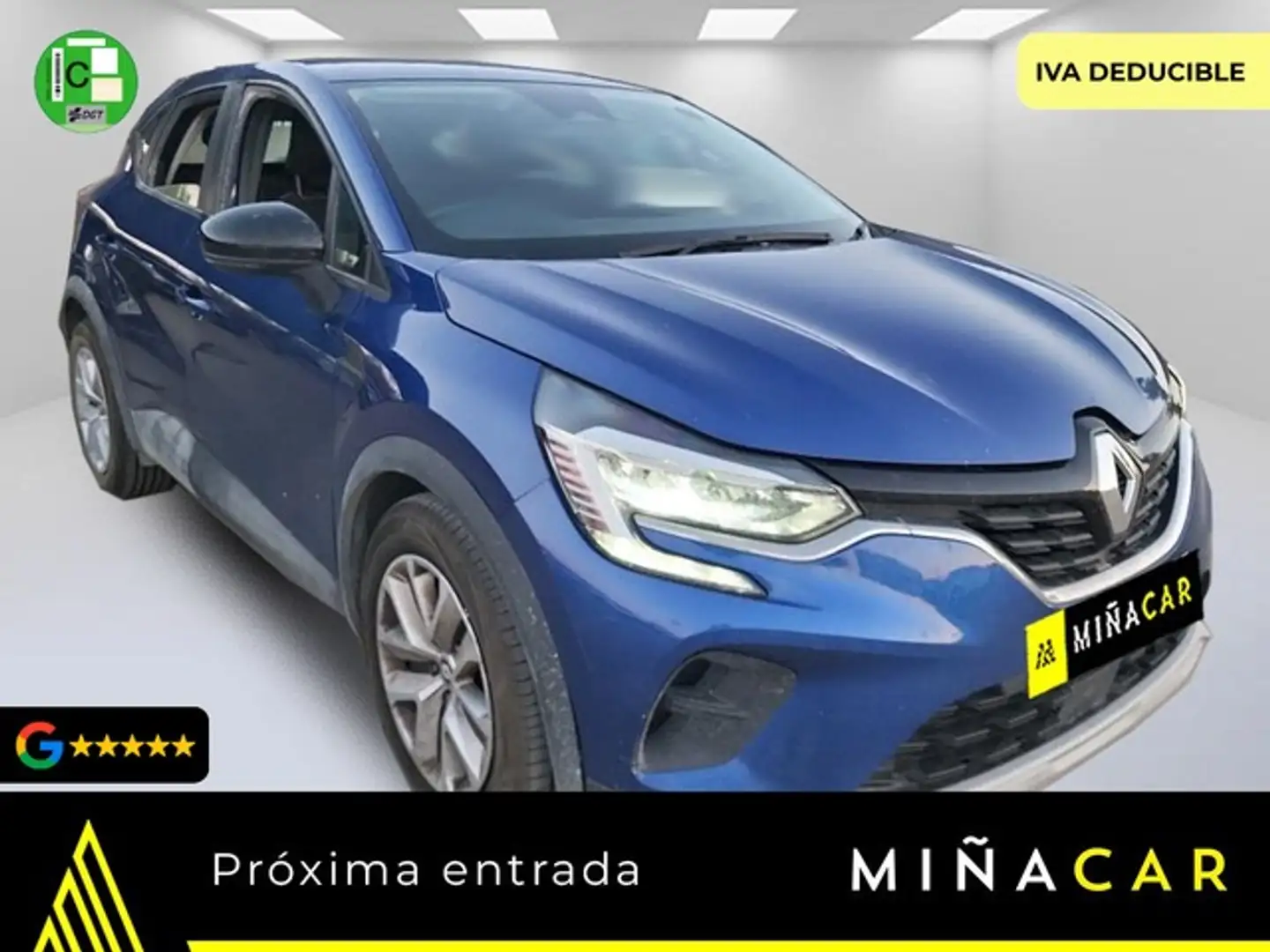 Renault Captur TCe Equilibre 67kW Bleu - 1