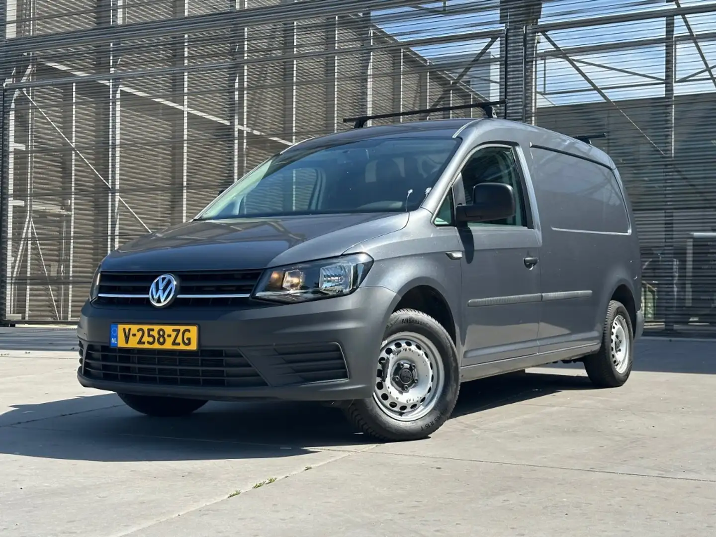 Volkswagen Caddy 2.0 TDI L2H1 BMTECBU AIRCO/cruise APK 3-7-2026 !! Grijs - 1