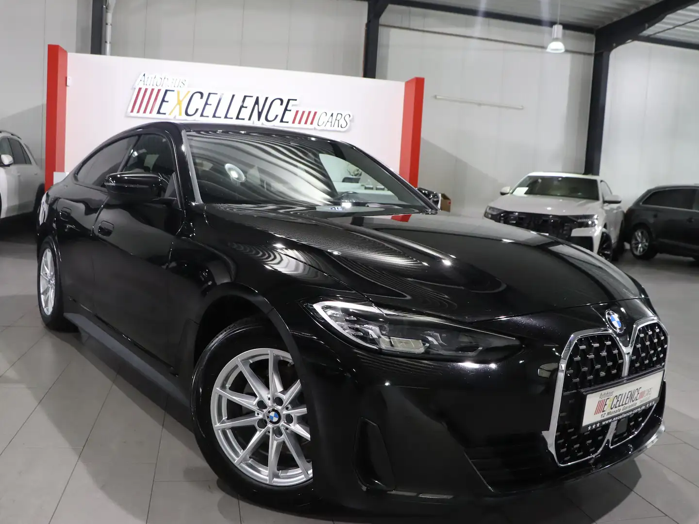 BMW 420 dA / LEDER,LIVE+NAVI+KAMERA+APPLE Schwarz - 2