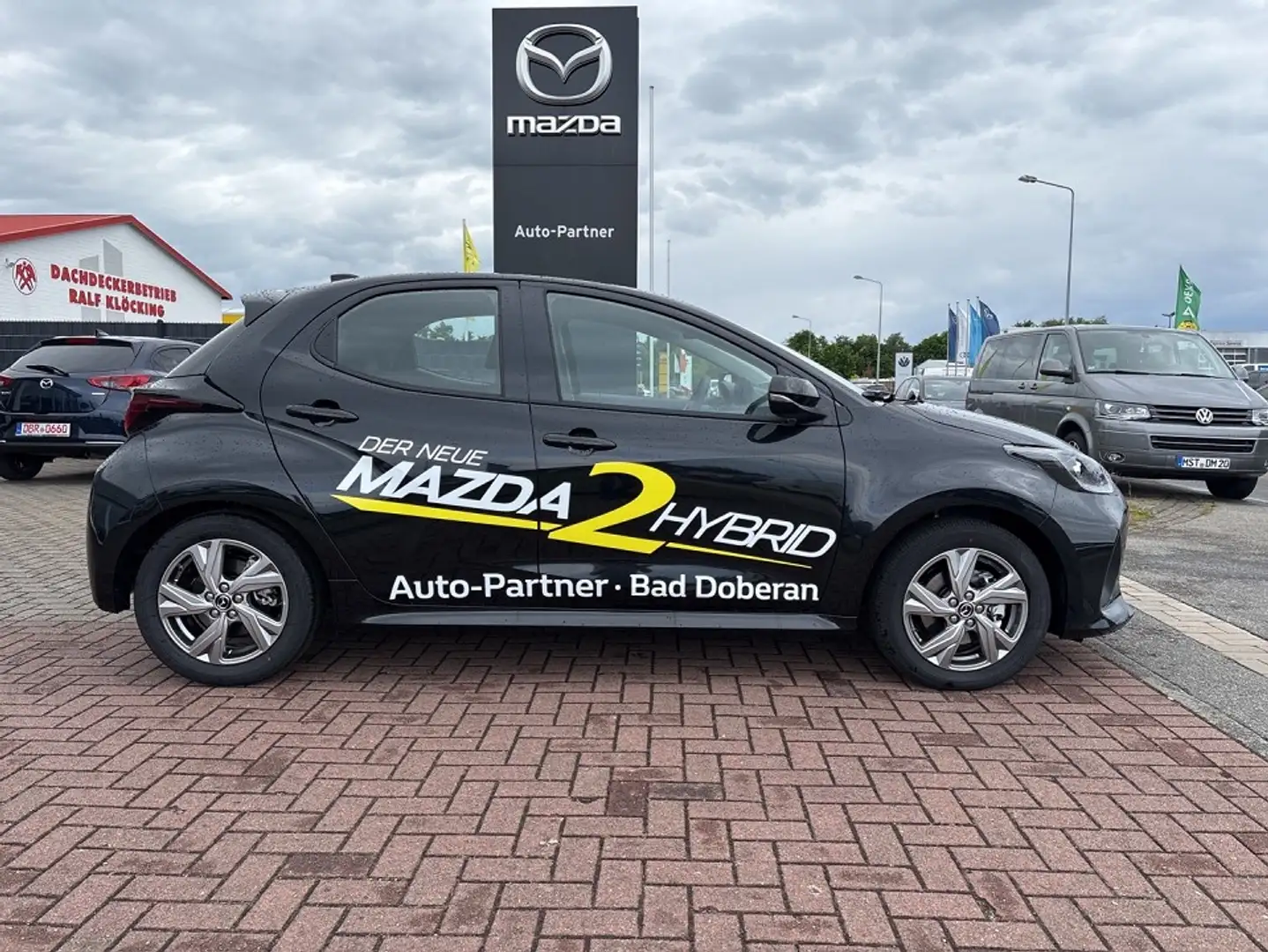 Mazda 2 HYB 1.5L Hybrid VVT-i Exclusive-Line Schwarz - 2