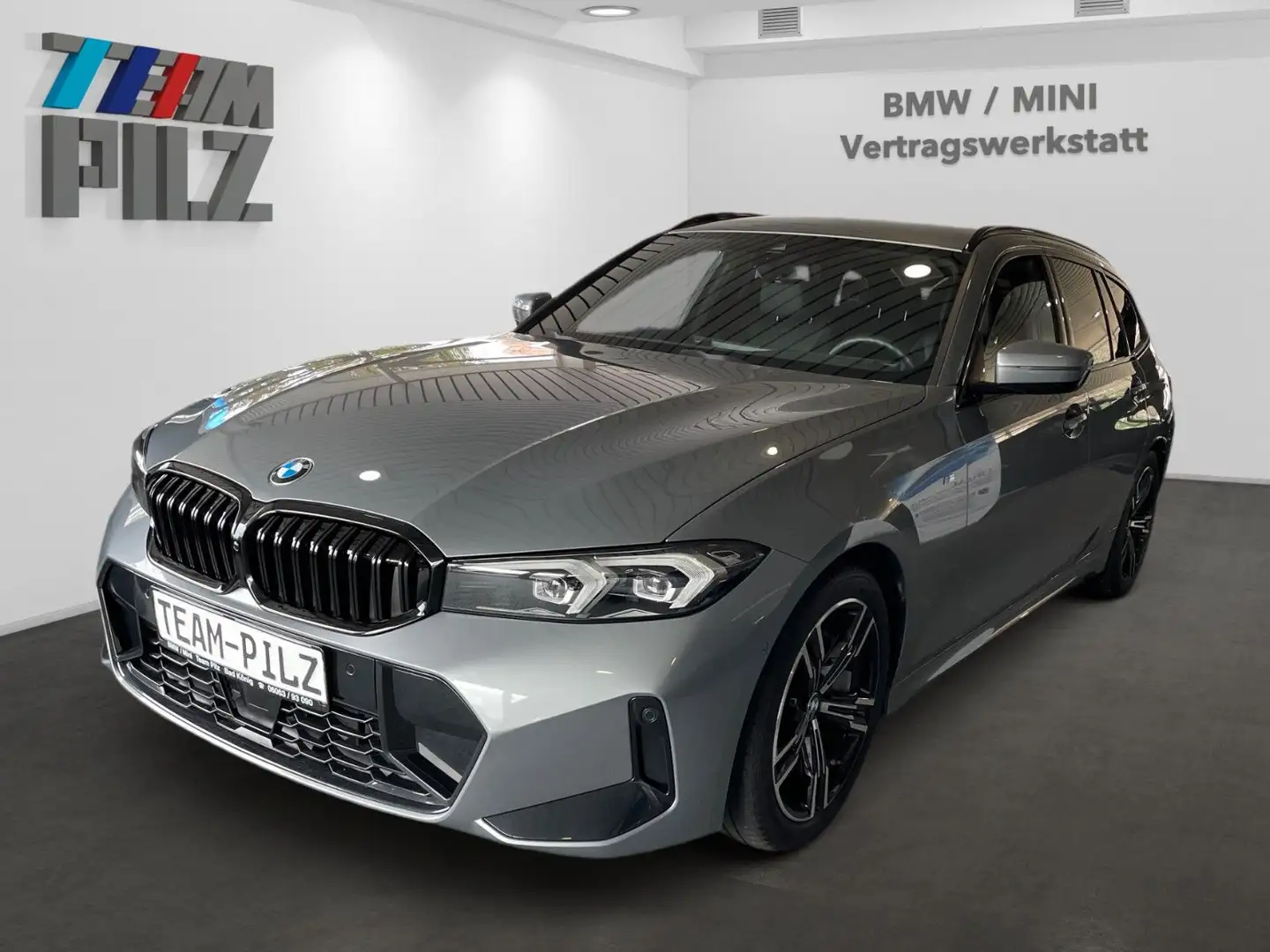 BMW 330 i xdrive M-Sport LED Navi Facelift Kamera ACC Grijs - 1