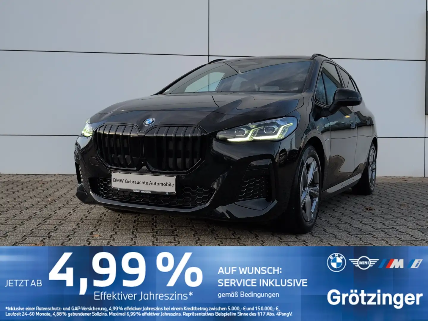 BMW 216 i Active Tourer LED+SHZ+AHK+Komfortzugang Weiß - 1