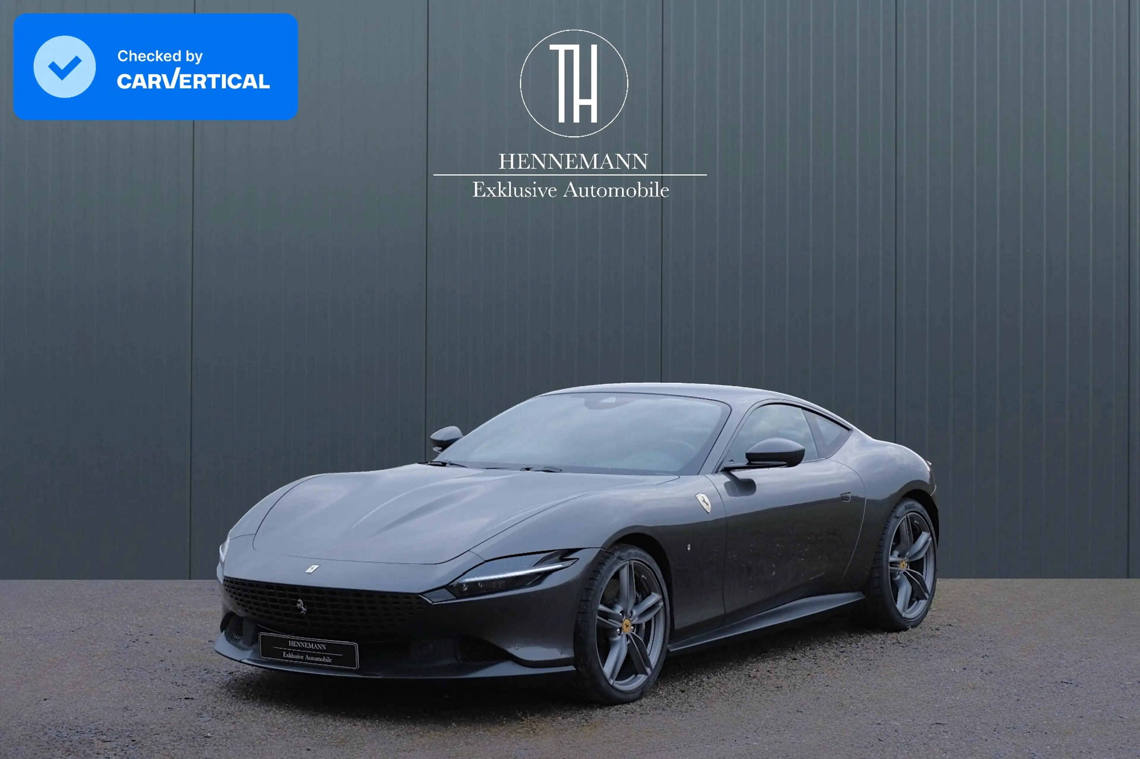 Ferrari Roma V8*Magneride*Carbon*Cam*QuiltedStyle*20"*TOP*1Hand