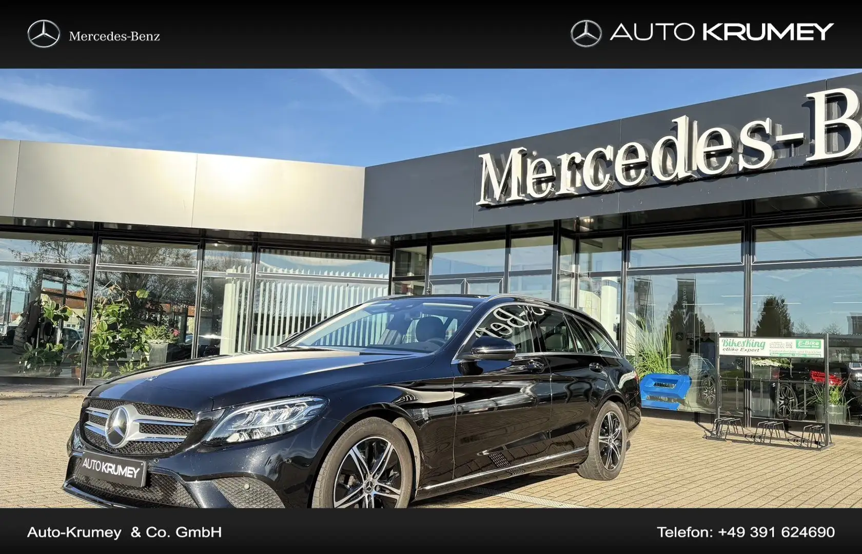 Mercedes-Benz C 220 d T-Modell AVANTGARDE+LEDNavi/Autom./Klima Schwarz - 1