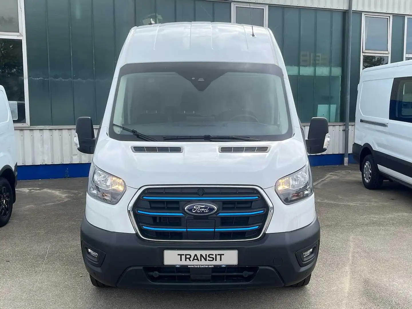 Ford Transit E-Transit e-350 L3H3 Trend *SYNC4/Xenon/ProPower Weiß - 2