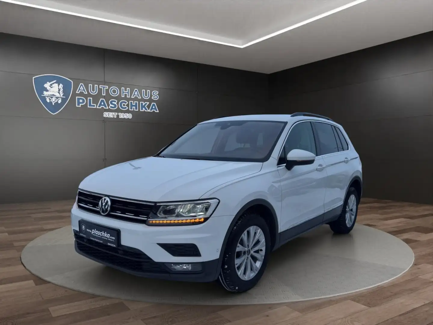 Volkswagen Tiguan 2.0 TSI DSG Comfortline 4Motion ACC*AHK Klima Weiß - 1