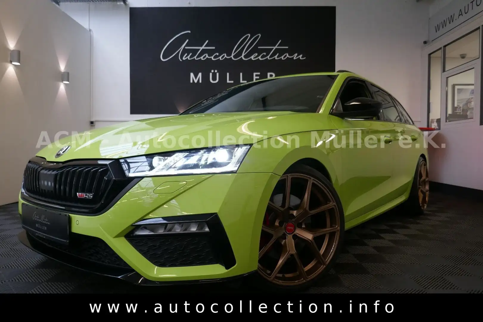 Skoda Octavia Combi RS*20Zoll*ACC*Virtuell*Gewinde*DCC Grün - 1