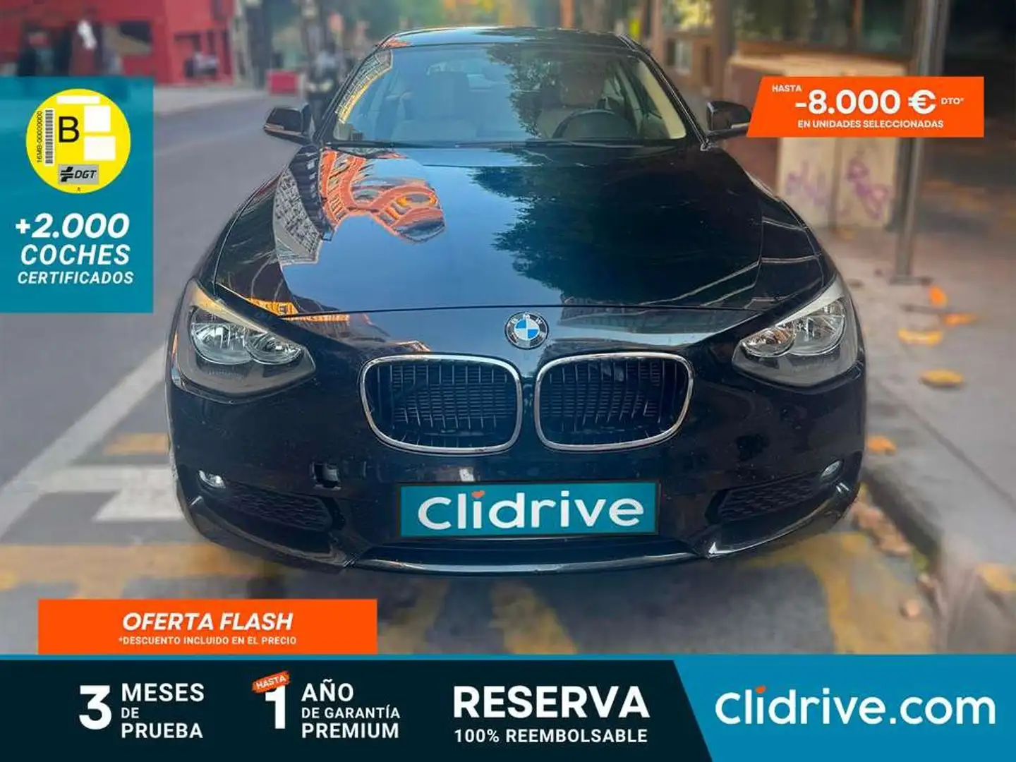 BMW 116 116d Negro - 1