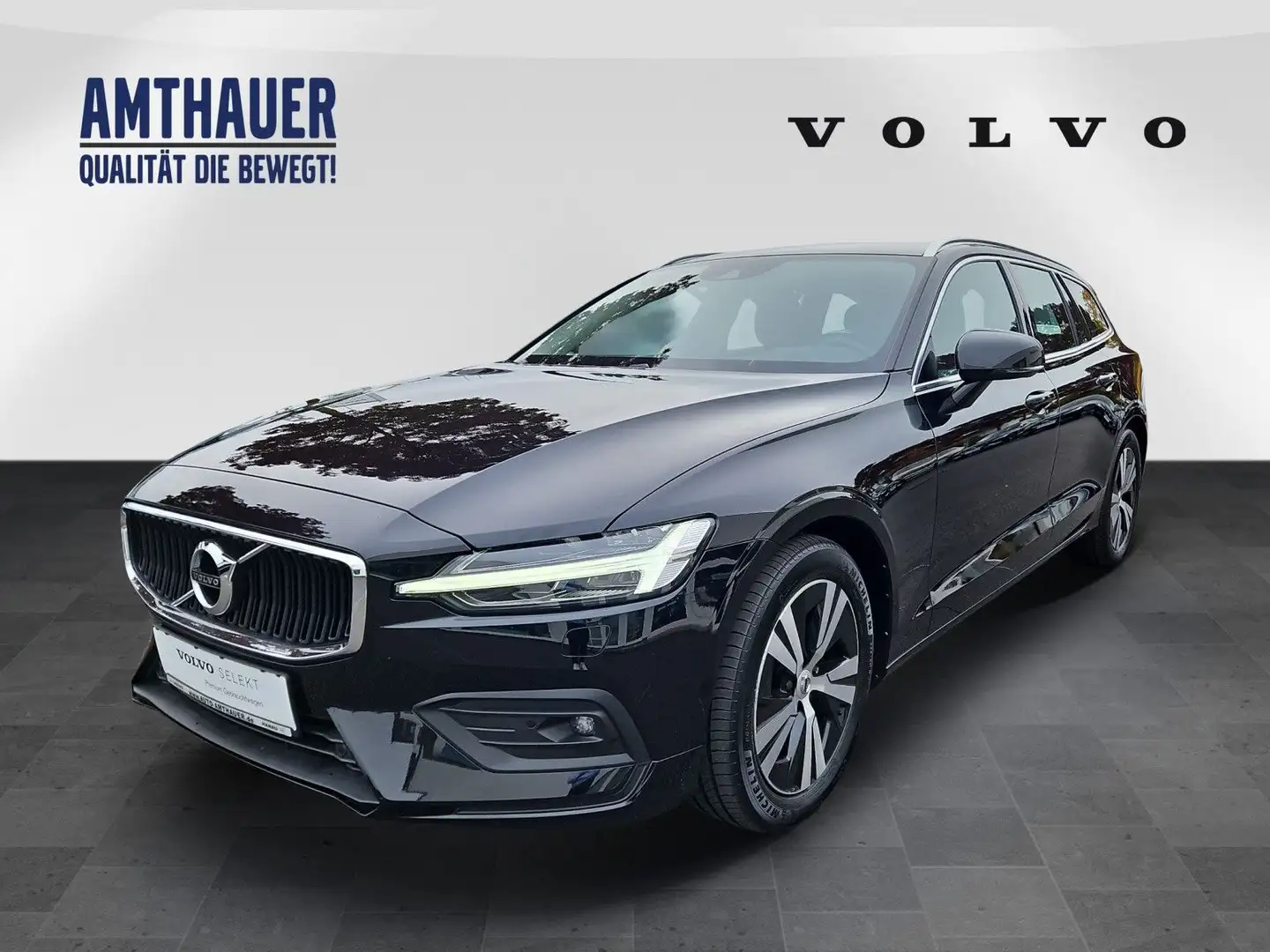 Volvo V60 B4 D Geartr. Momentum Pro - ACC/Standheizung Zwart - 1