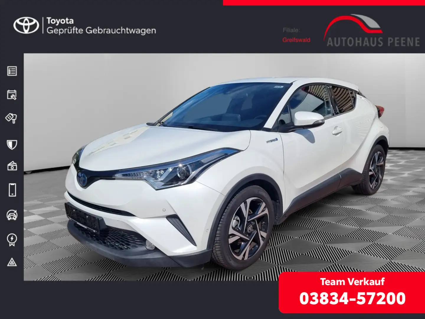 Toyota C-HR 1.8 Hybrid Club Wit - 1