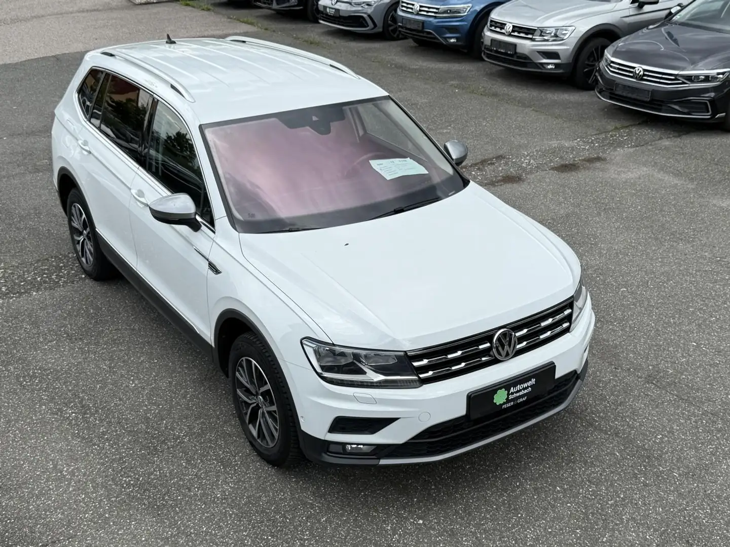 Volkswagen Tiguan Allspace 2.0 TDI 7-SITZE NAVI KAM APP SHZ Weiß - 1