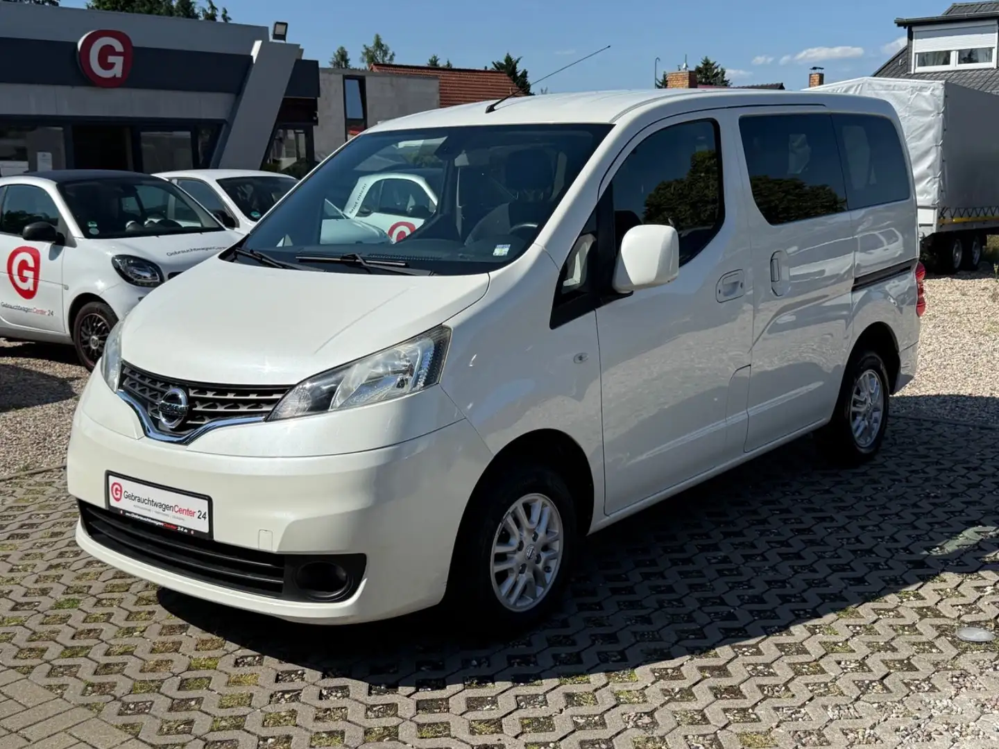Nissan NV200 /Evalia Tekna, 7 Sitzer, Klima, Navi Weiß - 1