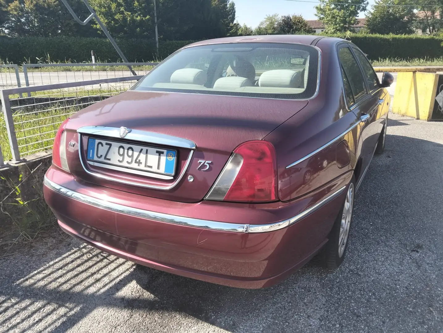 Rover 75 75 1999 Berlina 1.8t Connoisseur Piros - 2