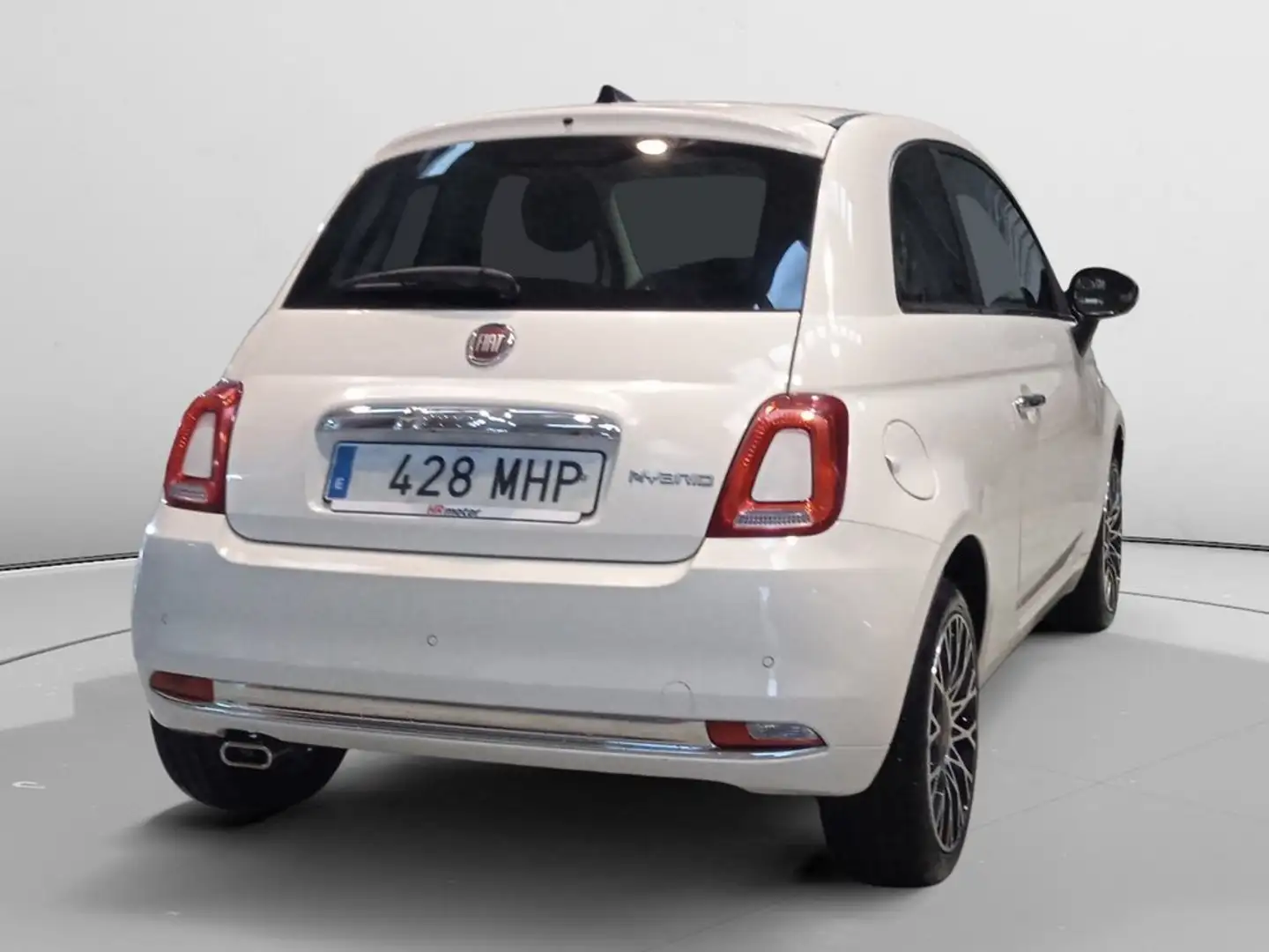 Fiat 500 1.0 Hybrid Dolcevita 52kW Blanc - 2