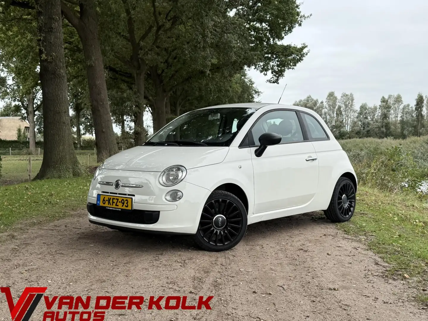 Fiat 500 1.2 Naked Airco Lichtmetaal Blanco - 1