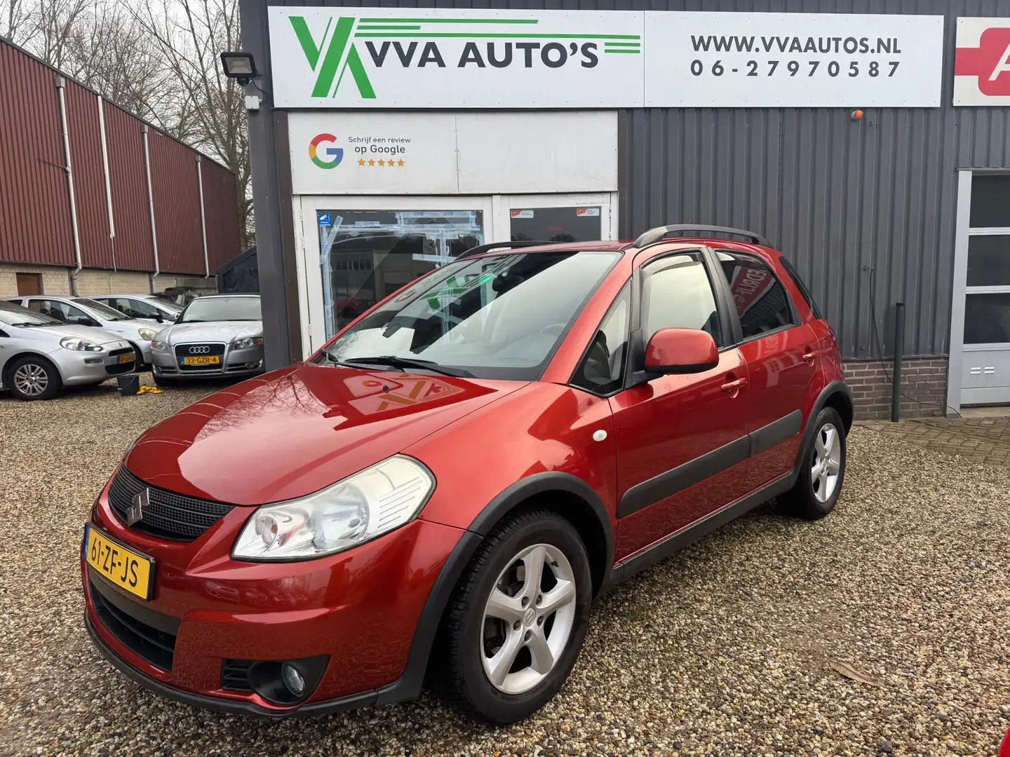 Suzuki SX4 1.6 airco, elektr ramen, trekhaak, zeer nette auto Oranje - 1