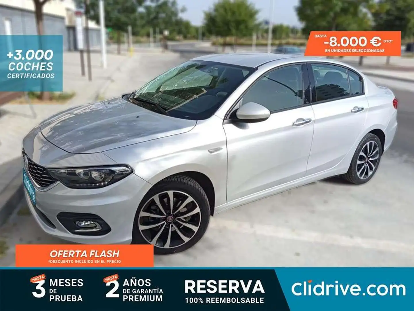 Fiat Tipo 1.4 Lounge Gris - 1