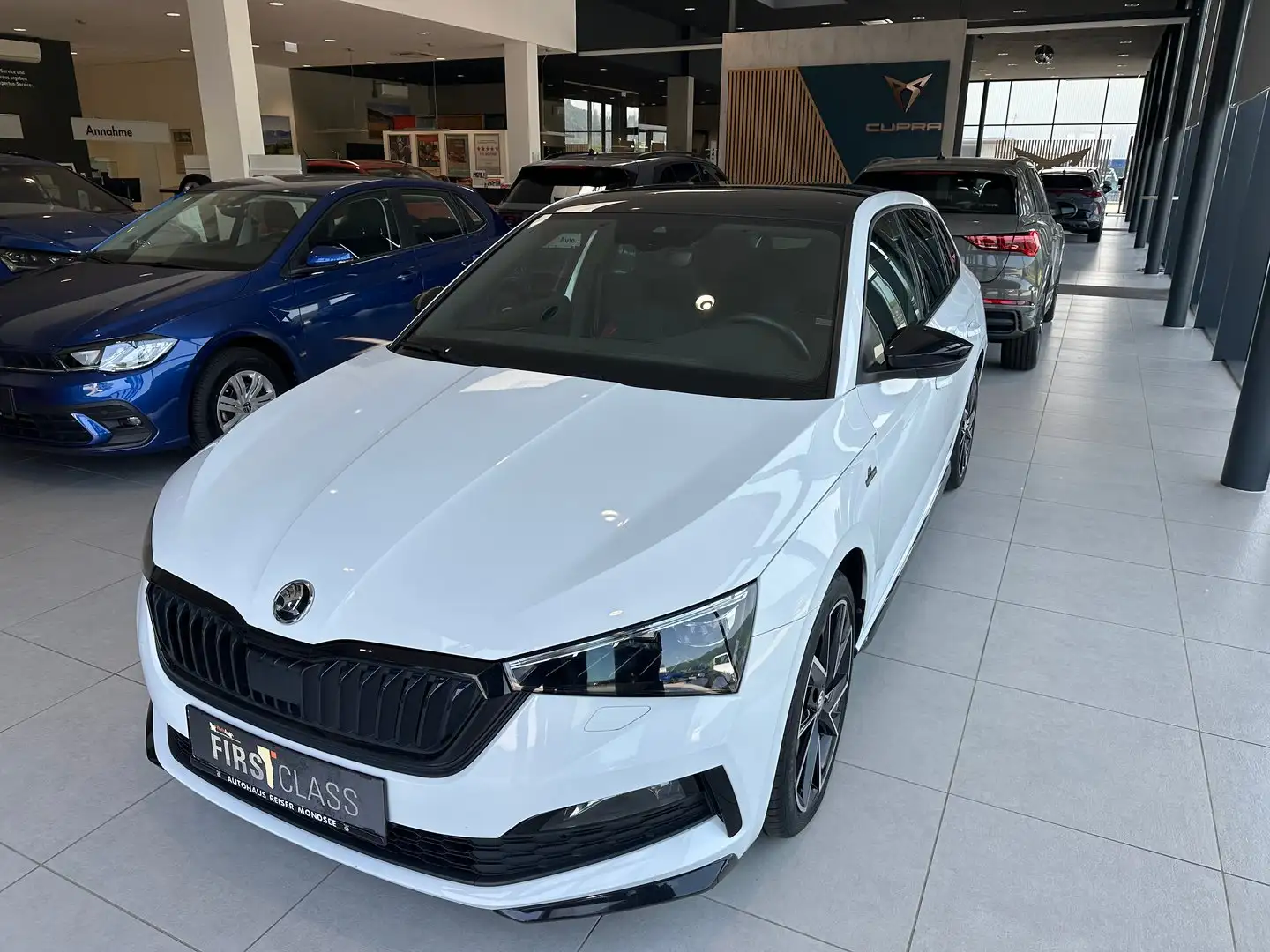 Skoda Scala MONTE CARLO TSI ACT Weiß - 2