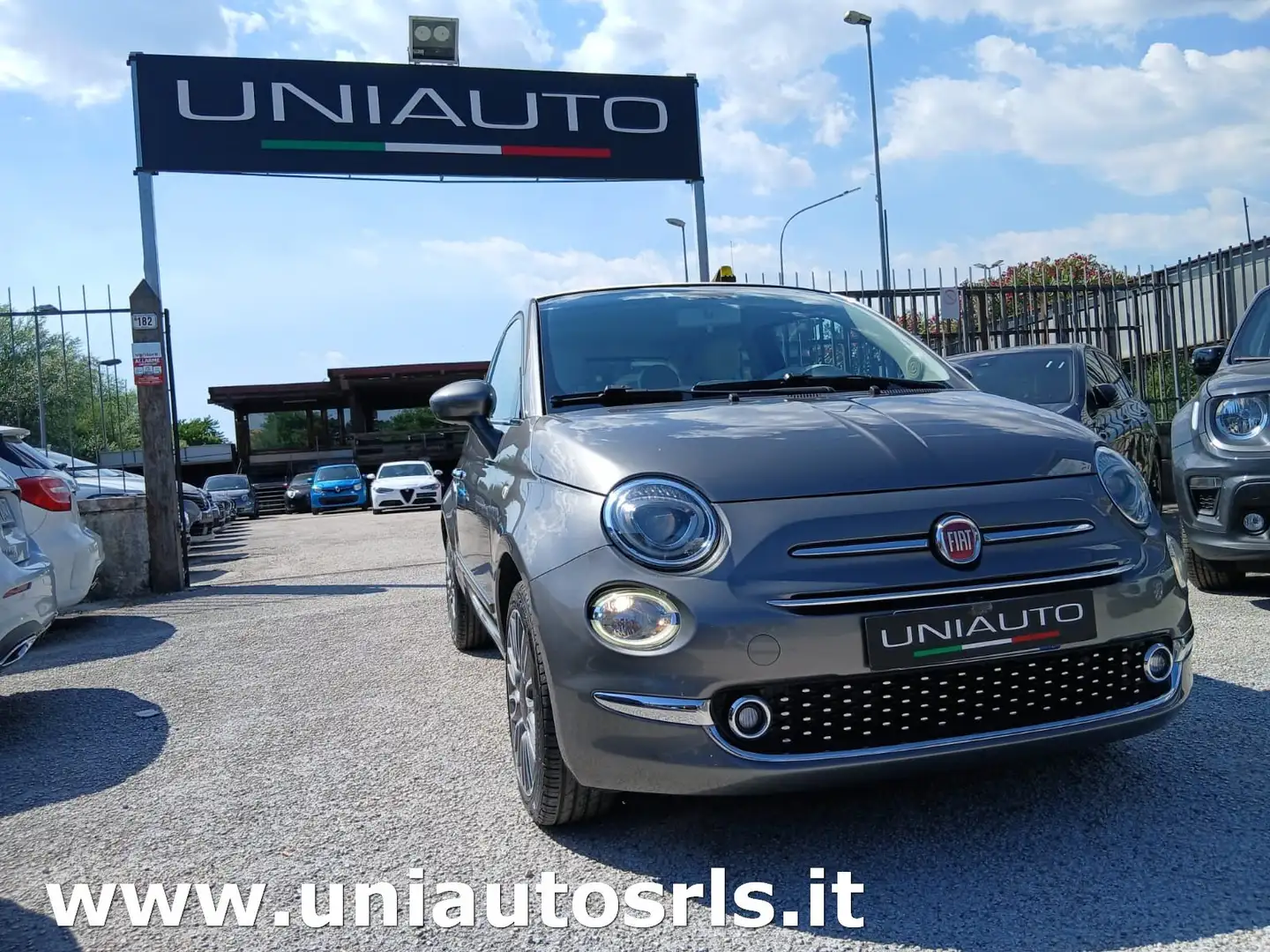 Fiat 500C 500C 1.2 Lounge 69cv Grigio - 2