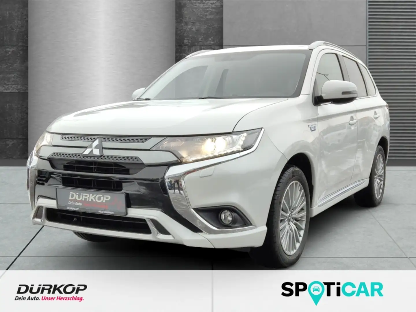 Mitsubishi Outlander Spirit 2.4 PHEV StandHZG CarPlay Kollisionswarner Weiß - 1
