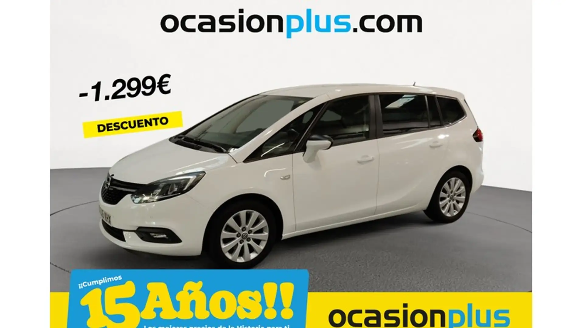 Opel Zafira 1.4 T S/S Expression 120 Blanc - 1