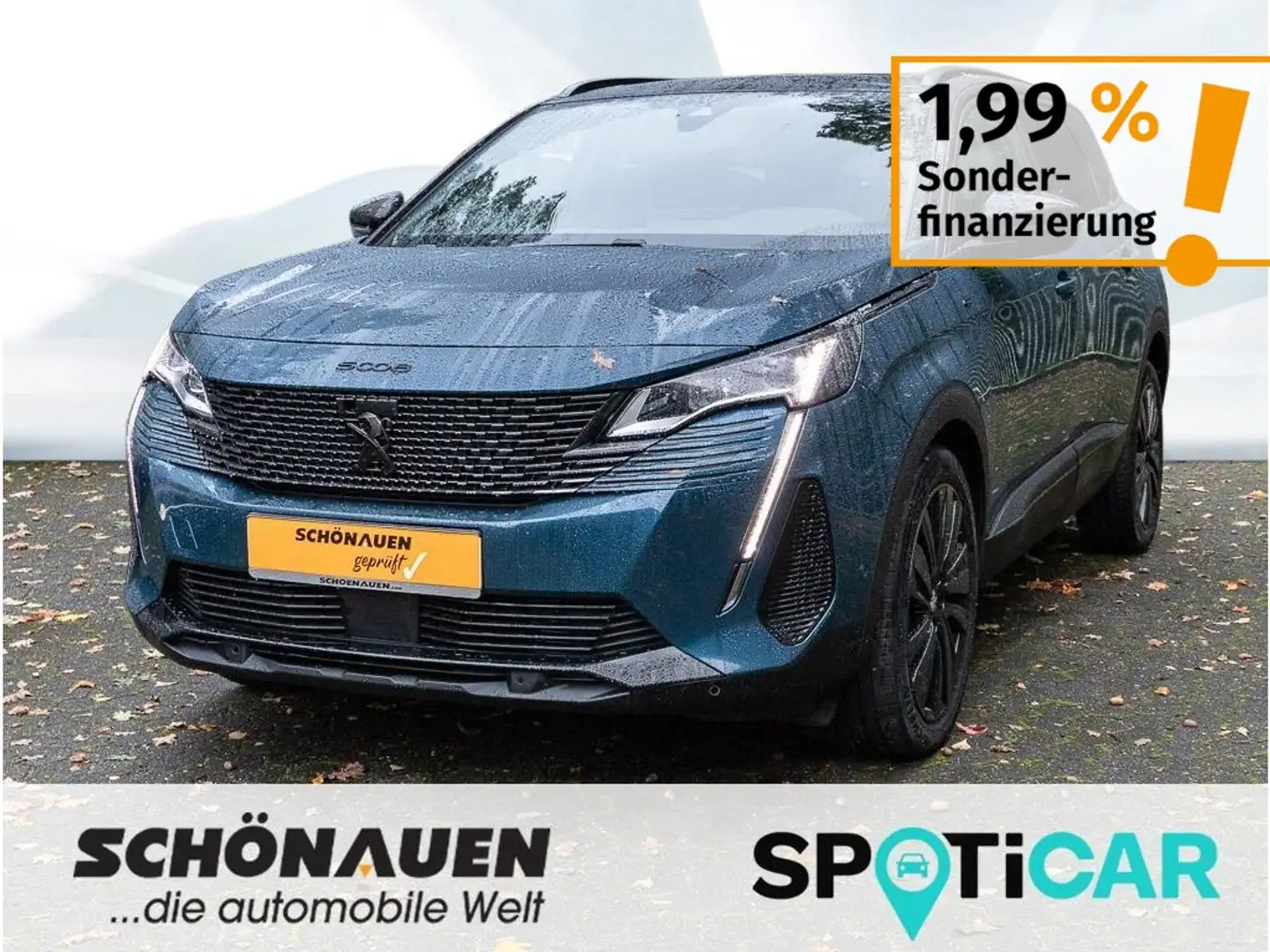 Peugeot 5008 1.5 BlueHDi GT +AHK+SHZ+PANO+RFK+PDC+KLIMA+ Bleu - 1