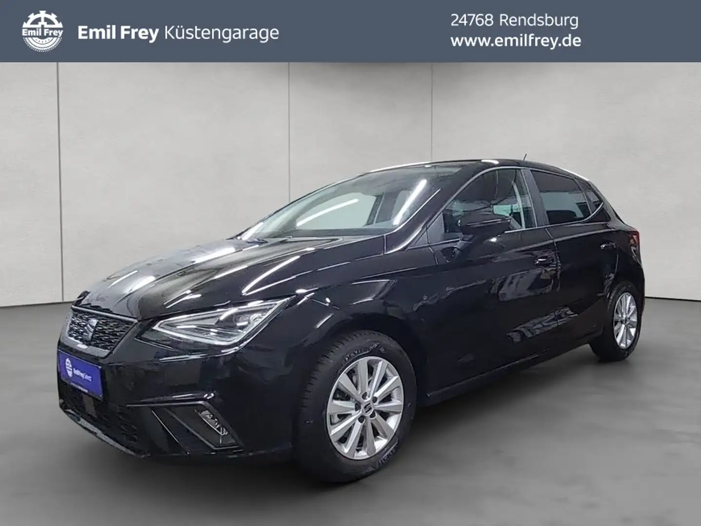 SEAT Ibiza Style 1.0 TSI Kamera/LED/Navi/Gjr Schwarz - 1