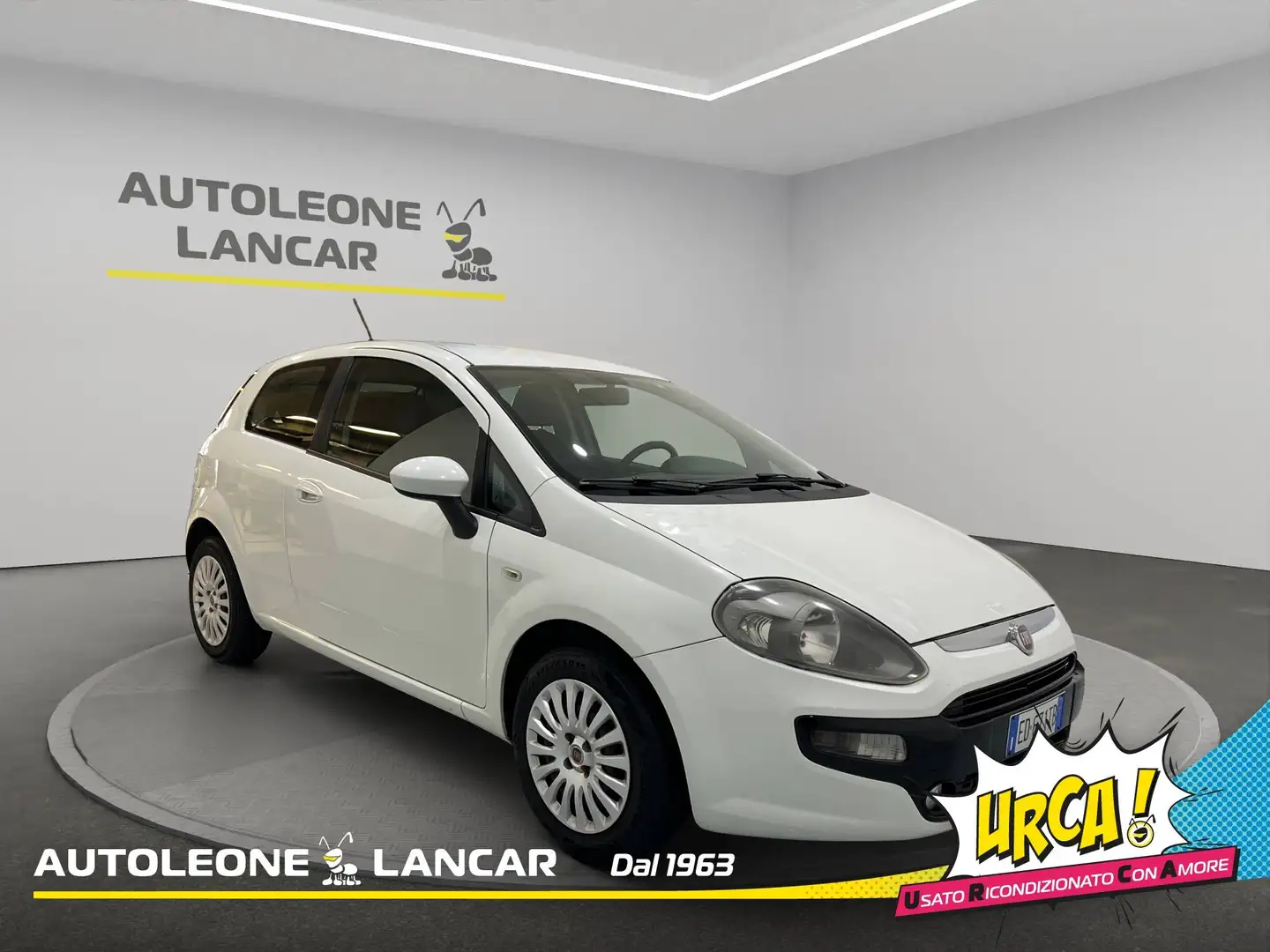 Fiat Punto Evo 3p 1.4 Dynamic easypower 78cv GPL 5 Posti OK NEOPA Bianco - 1