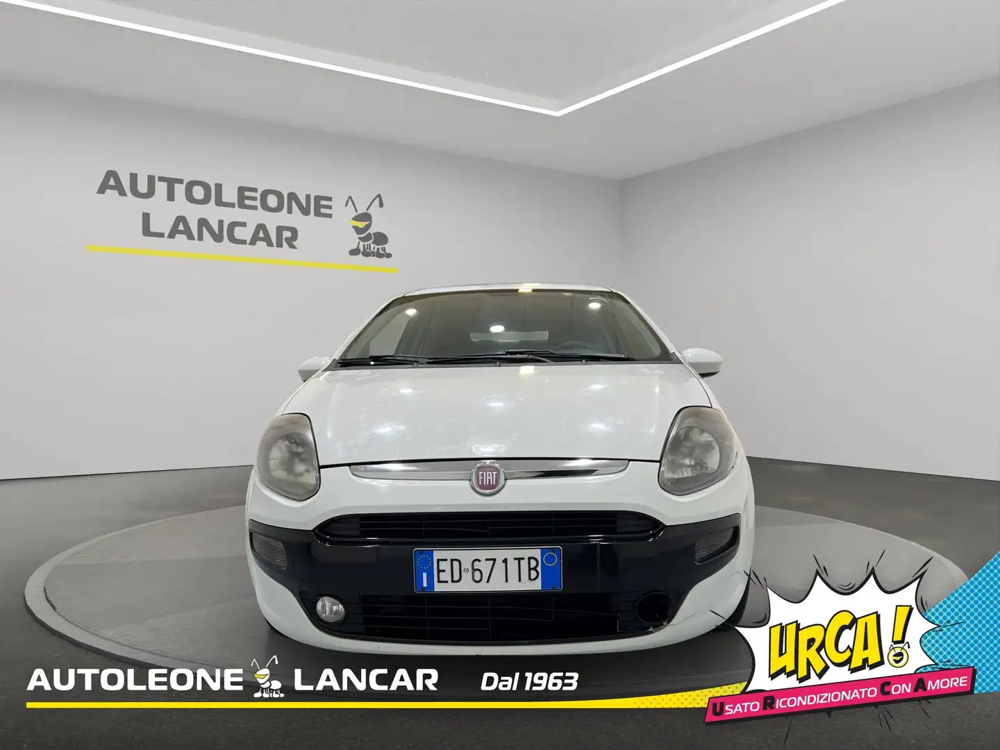 Fiat Punto Evo 3p 1.4 Dynamic easypower 78cv GPL 5 Posti OK NEOPA Bianco - 2