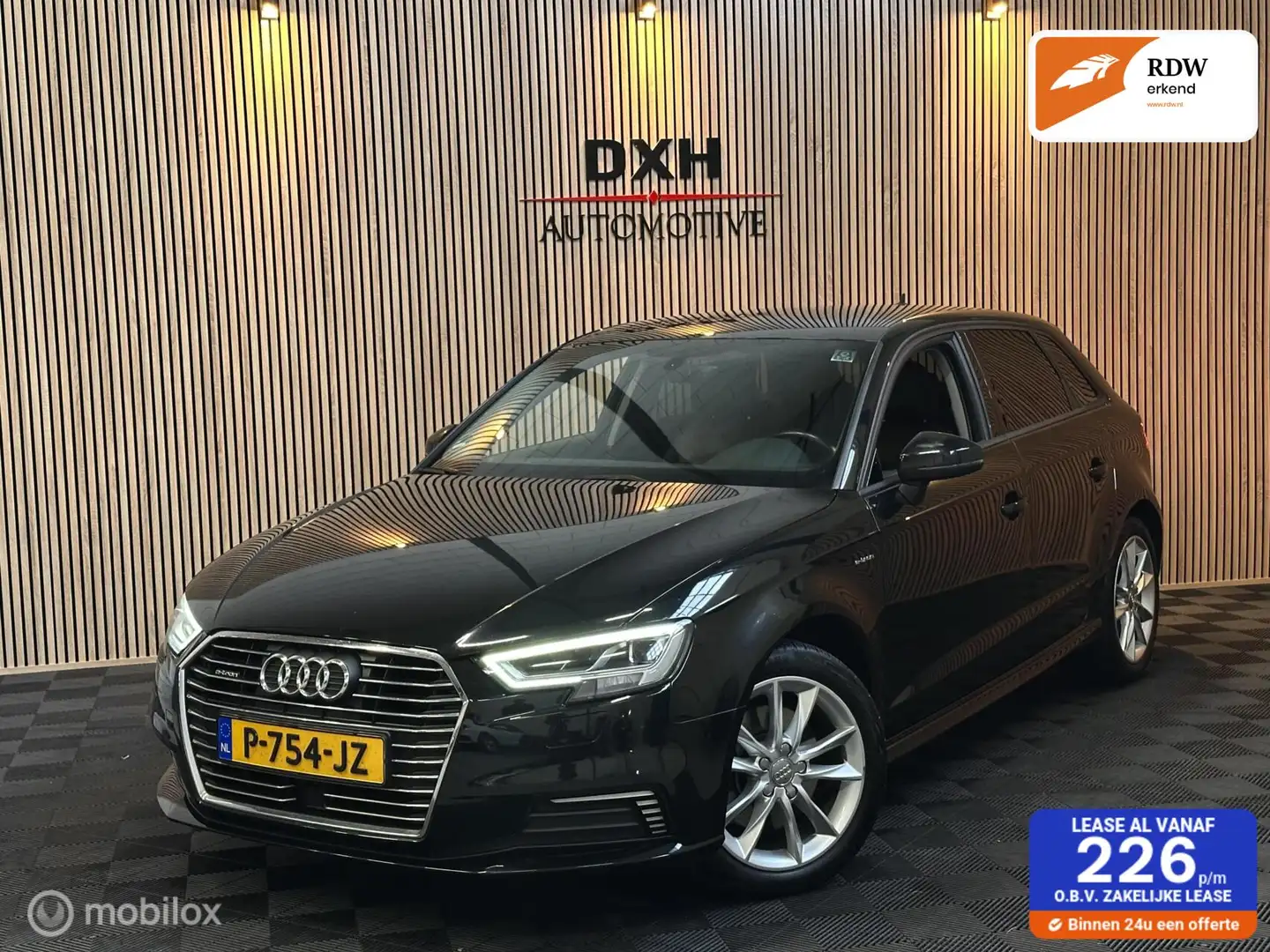 Audi A3 Sportback 1.4 e-tron Sport S-Tronic ACC LEDER KEYL Noir - 1