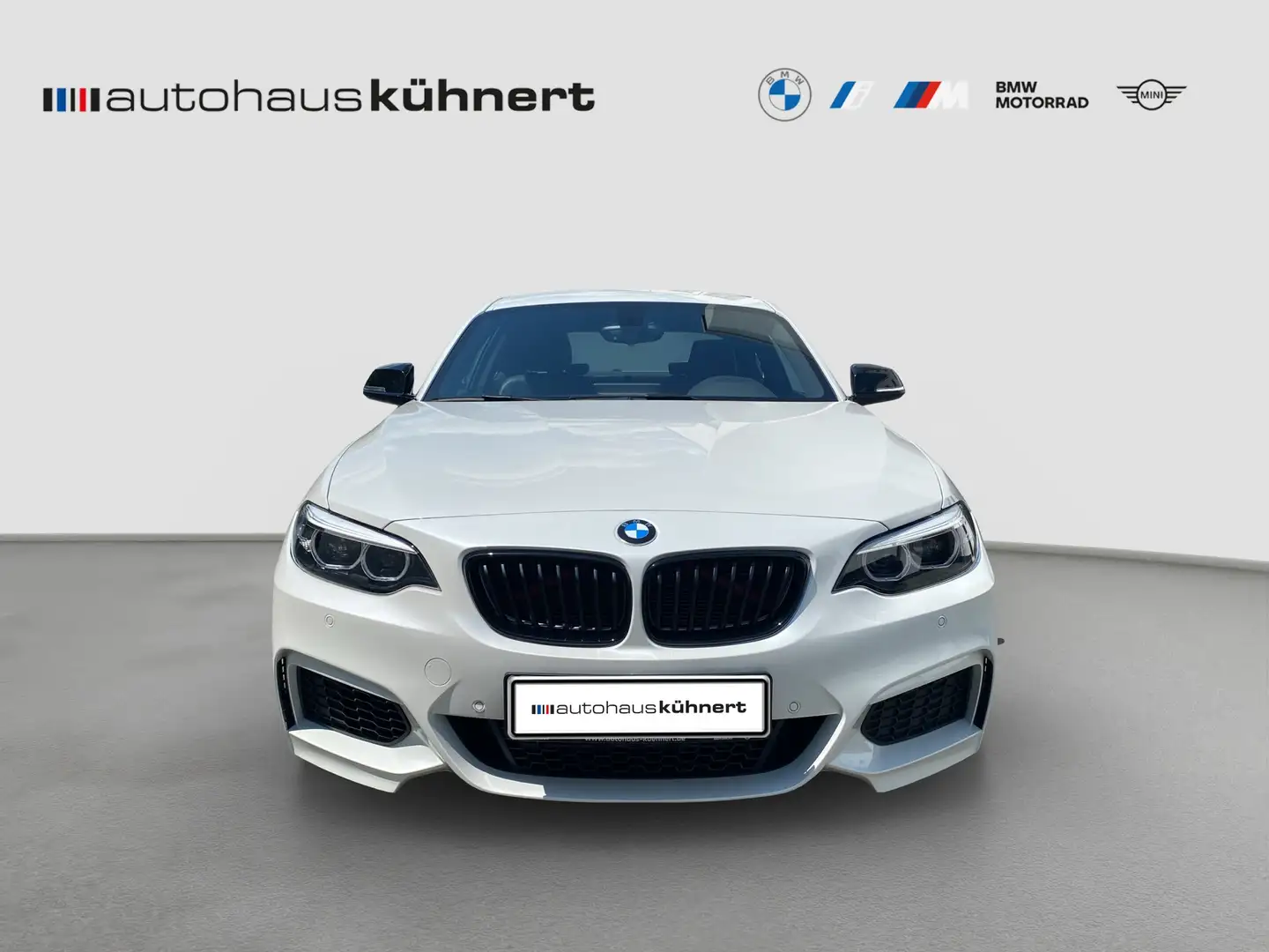 BMW 218 i Coupe ///M-Sport Schalter NaviProf. RFK Keyless Blanco - 2
