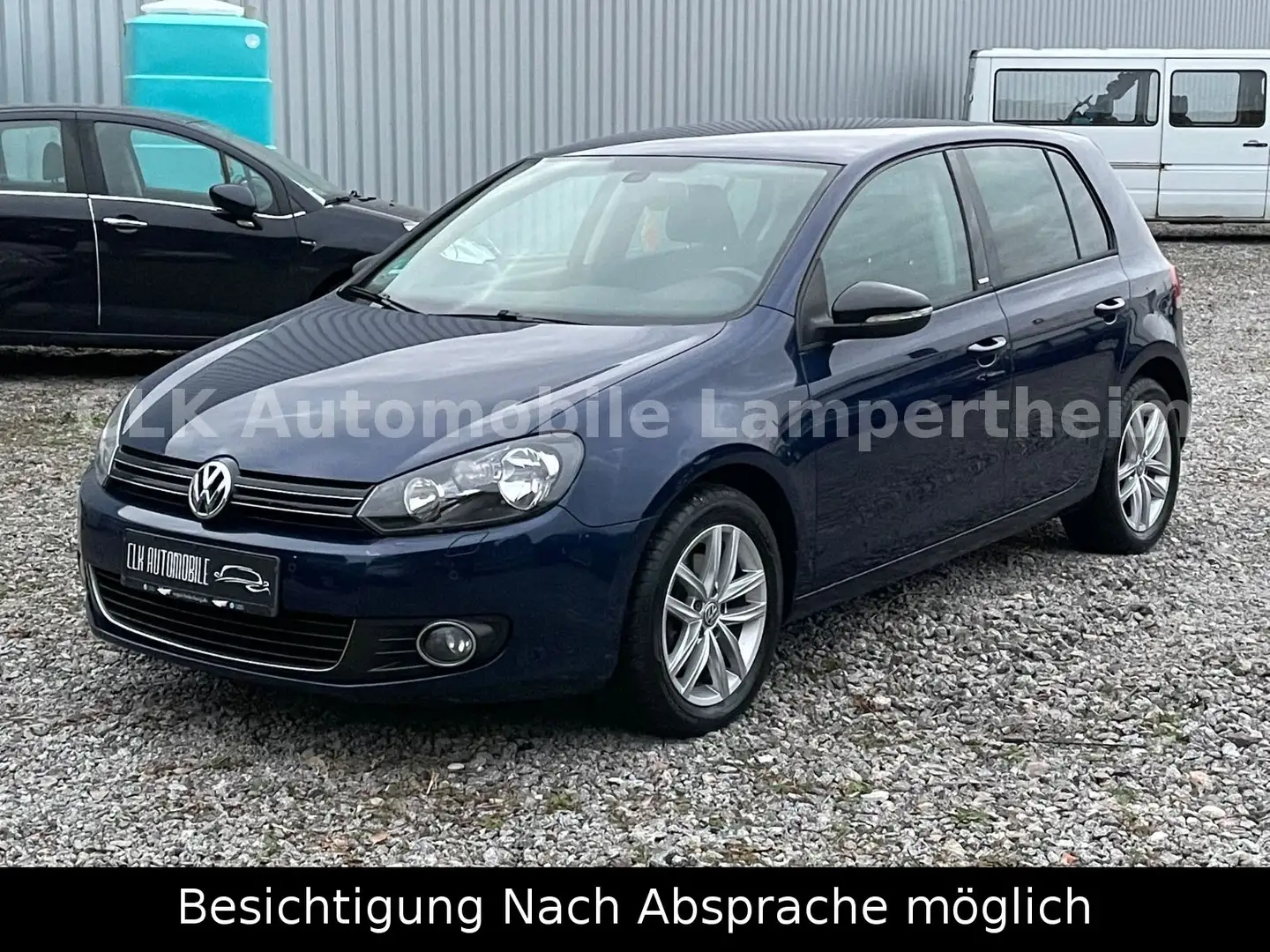 Volkswagen Golf VI 2.0 TDI DSG Style+KLIMAAUTO+SHZ+NAVI+PDC Bleu - 1