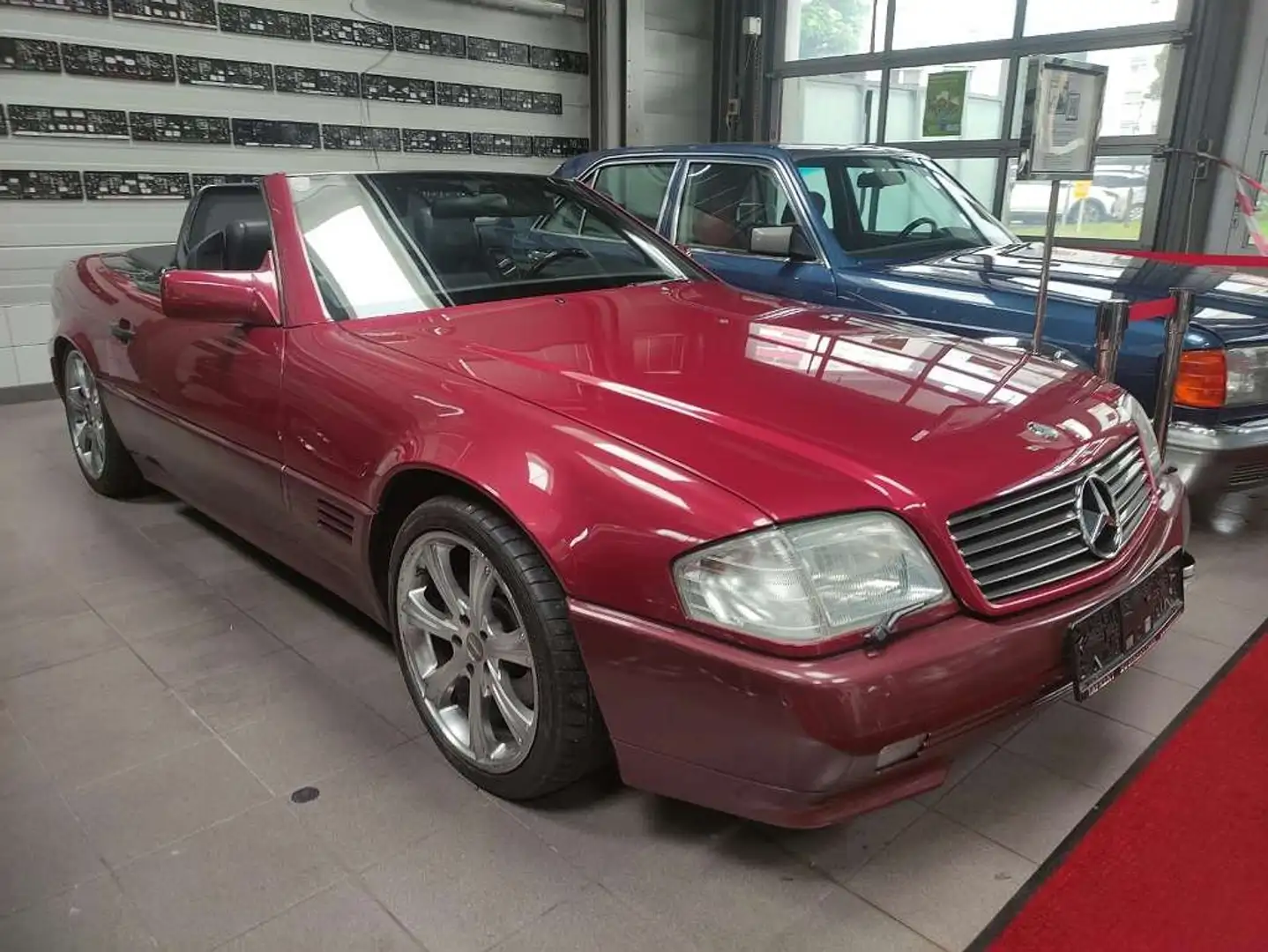 Mercedes-Benz 500 SL Aut.Kat Hardtop Rood - 2