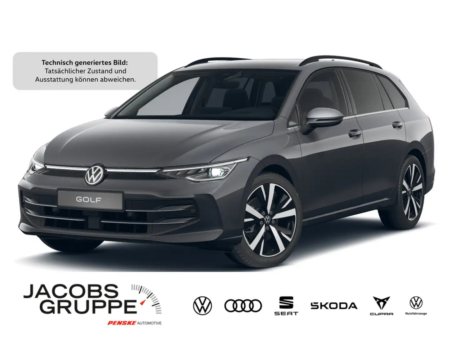 Volkswagen Golf VIII Variant 2.0 TDI Style DSG,Navi,Matr Grau - 1