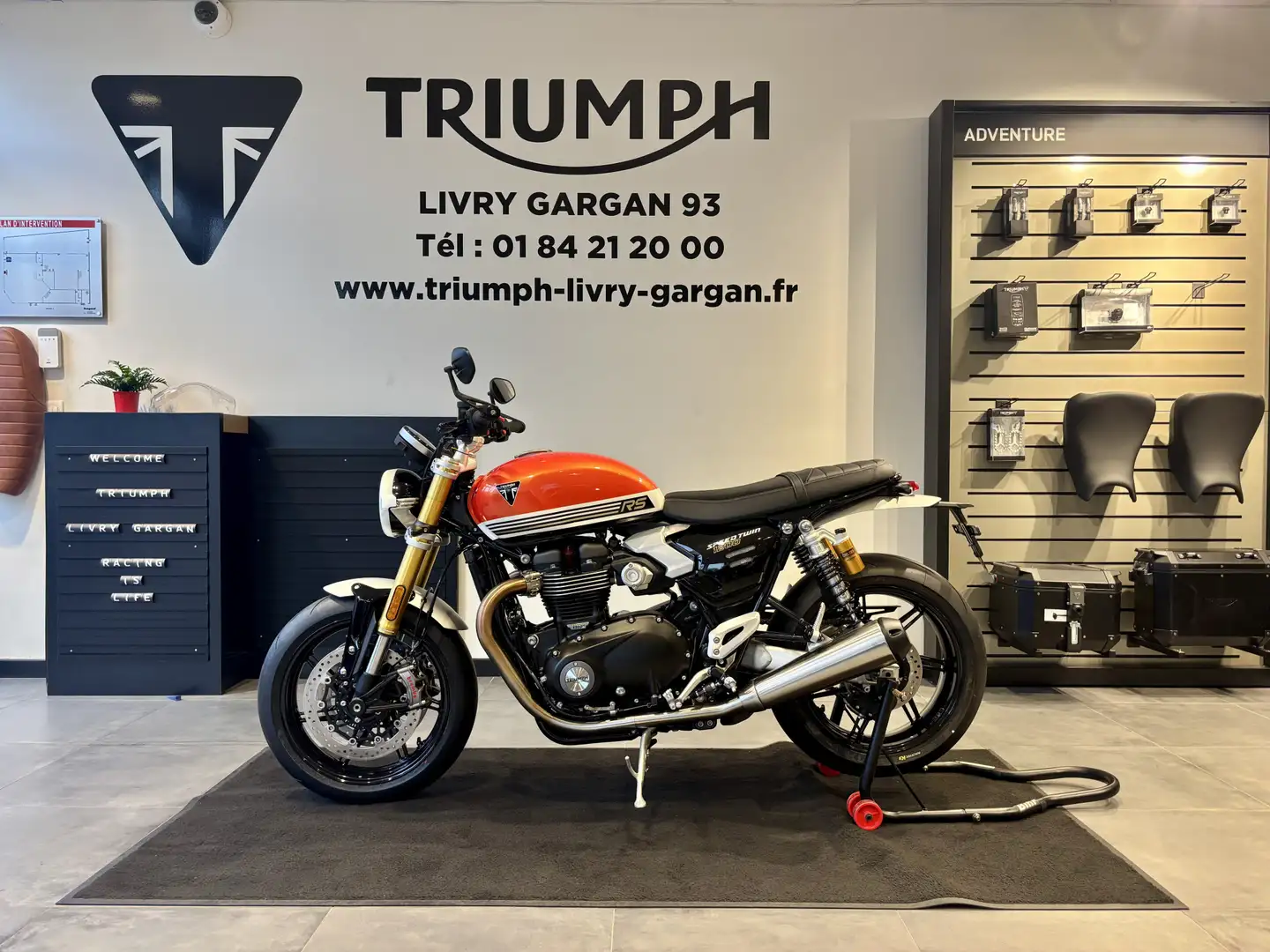 Triumph Speed Twin Orange - 1