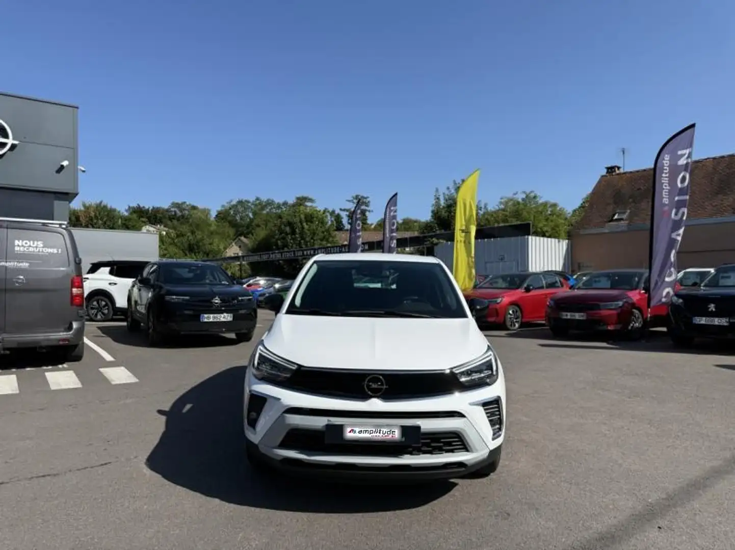 Opel Crossland 1.2 Turbo 110ch Elegance Blanc - 2
