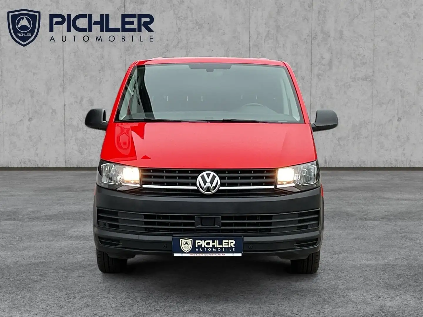 Volkswagen T6 Transporter VW T6 T6 Kastenwagen LR TDI Rot - 2