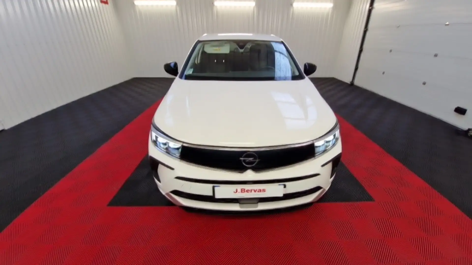Opel Grandland 1.5 DIESEL 130CH ELEGANCE BUSINESS AUTO Blanc - 2