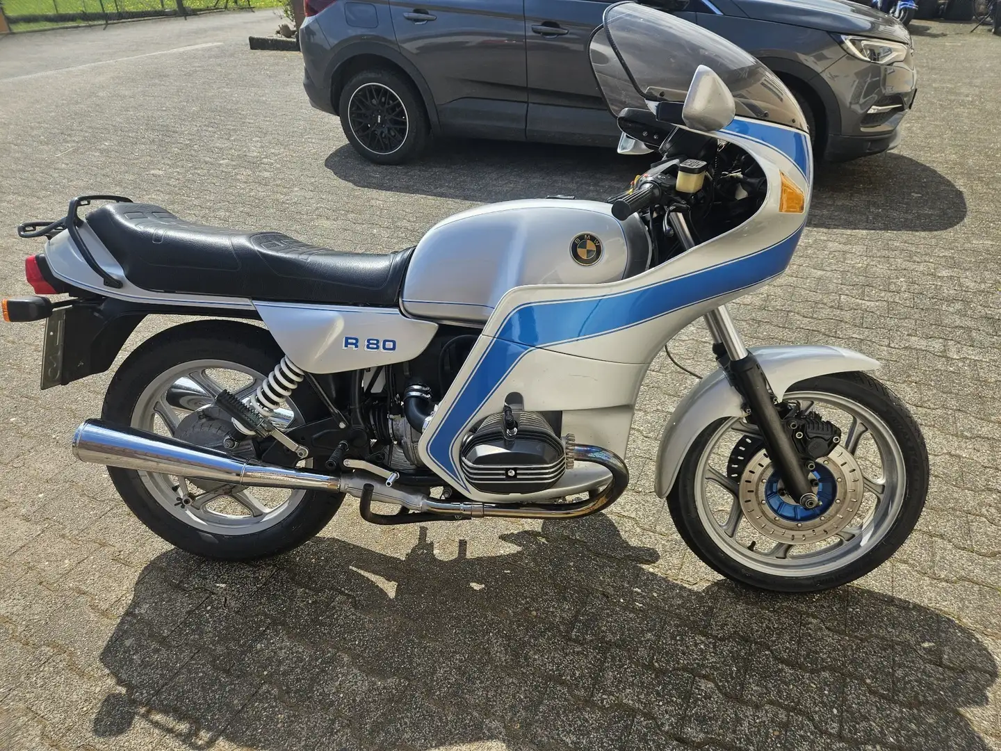 BMW R 80 GS Silver - 2