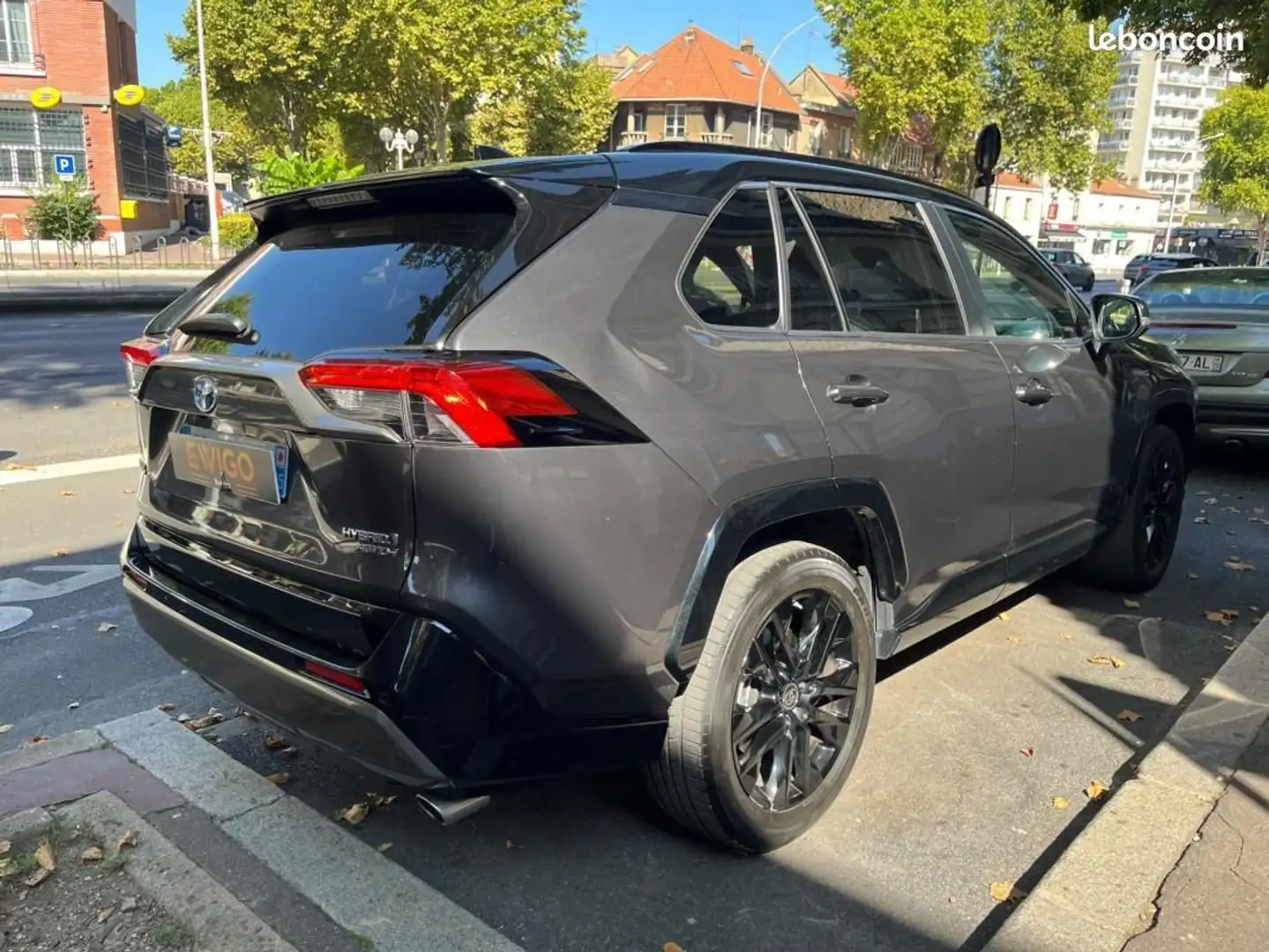 Toyota RAV 4 2.5 222H 175 AWD FULL-HYBRID 1.6KWH BLACK EDITION AWD-I 4X4 BVA Gris - 2