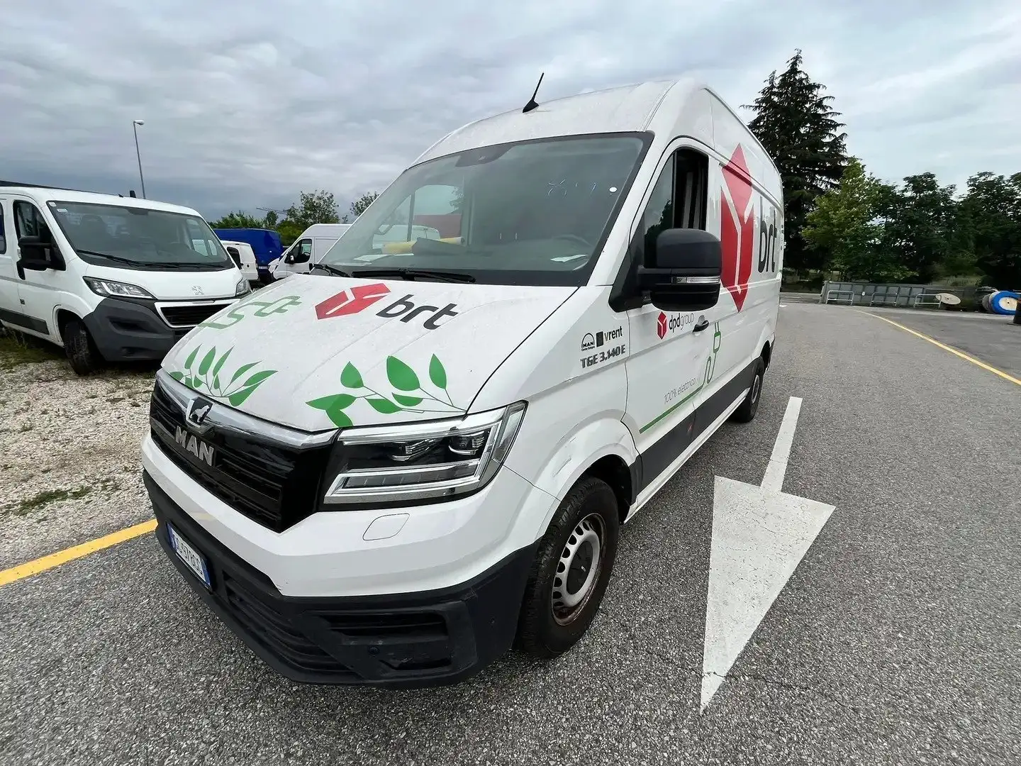 MAN TGE elettrica - targa GG978GG Bianco - 2