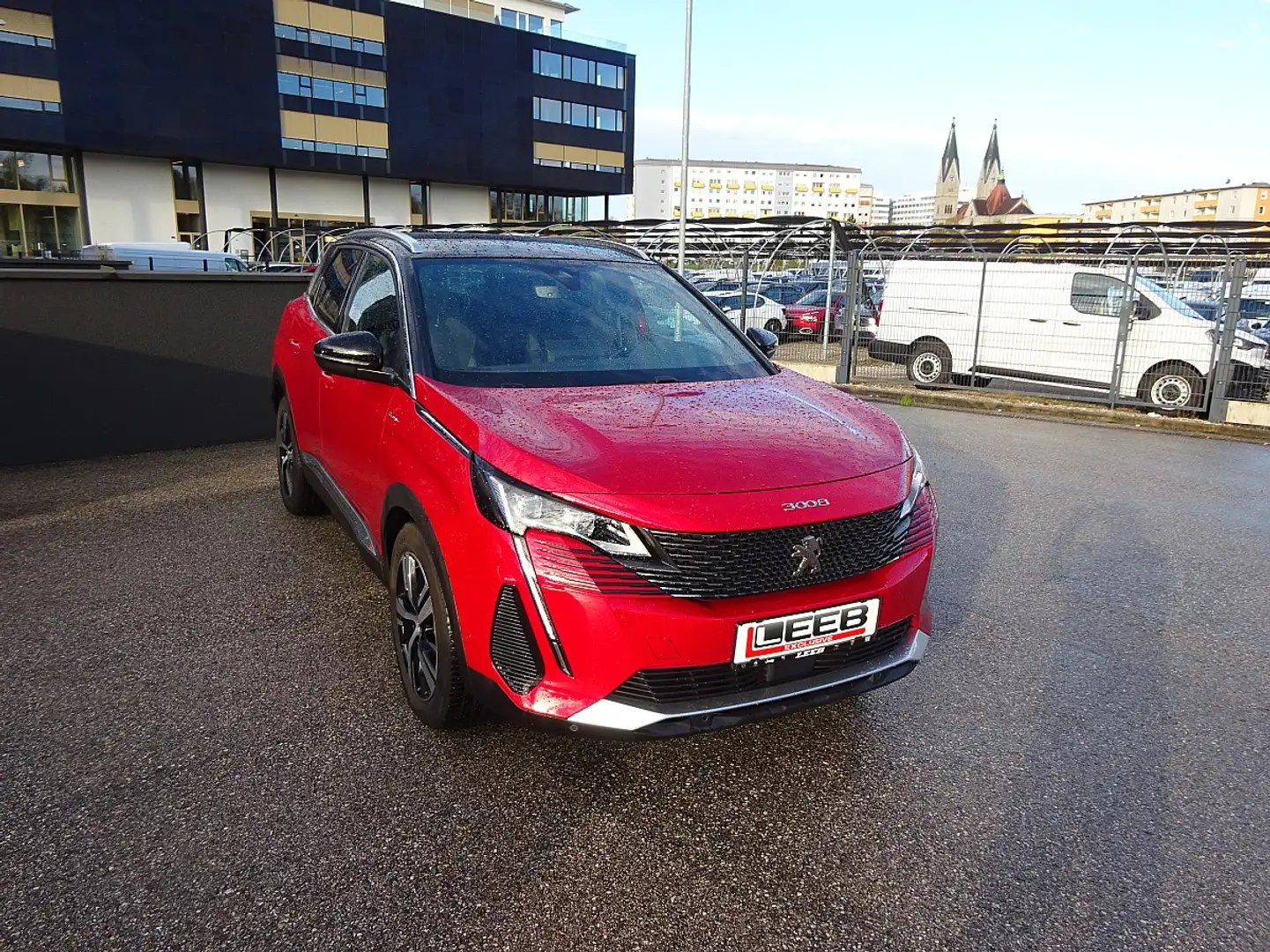 Peugeot 3008 Hybrid 225 e-EAT8 GT Aut. Rot - 2