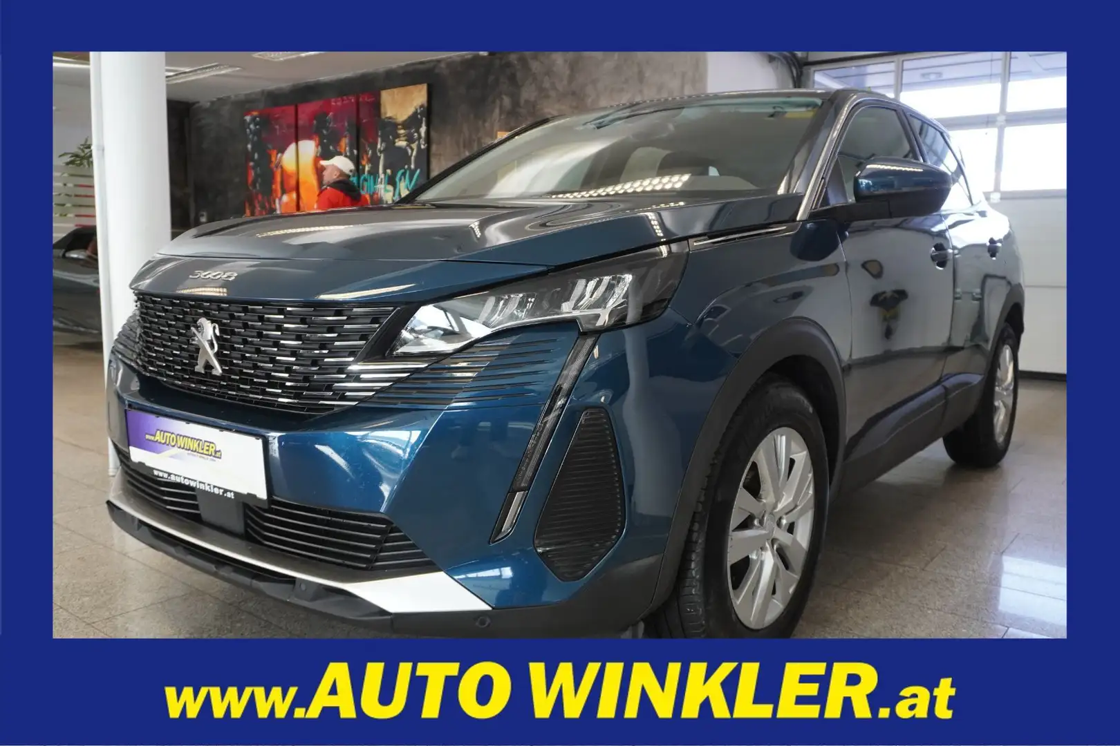 Peugeot 3008 Active Business Aut. MY22/LED/Navi Blau - 1