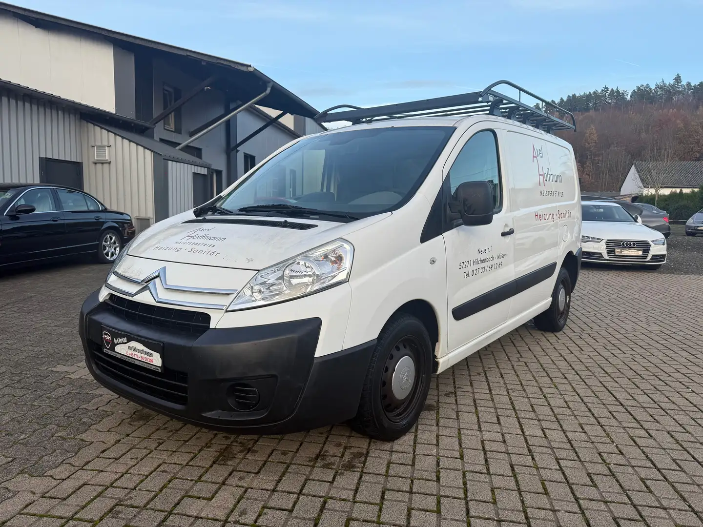 Citroen Jumpy 1.6 HDi 90 27 L1H1 Kasten mit MwSt. Weiß - 1