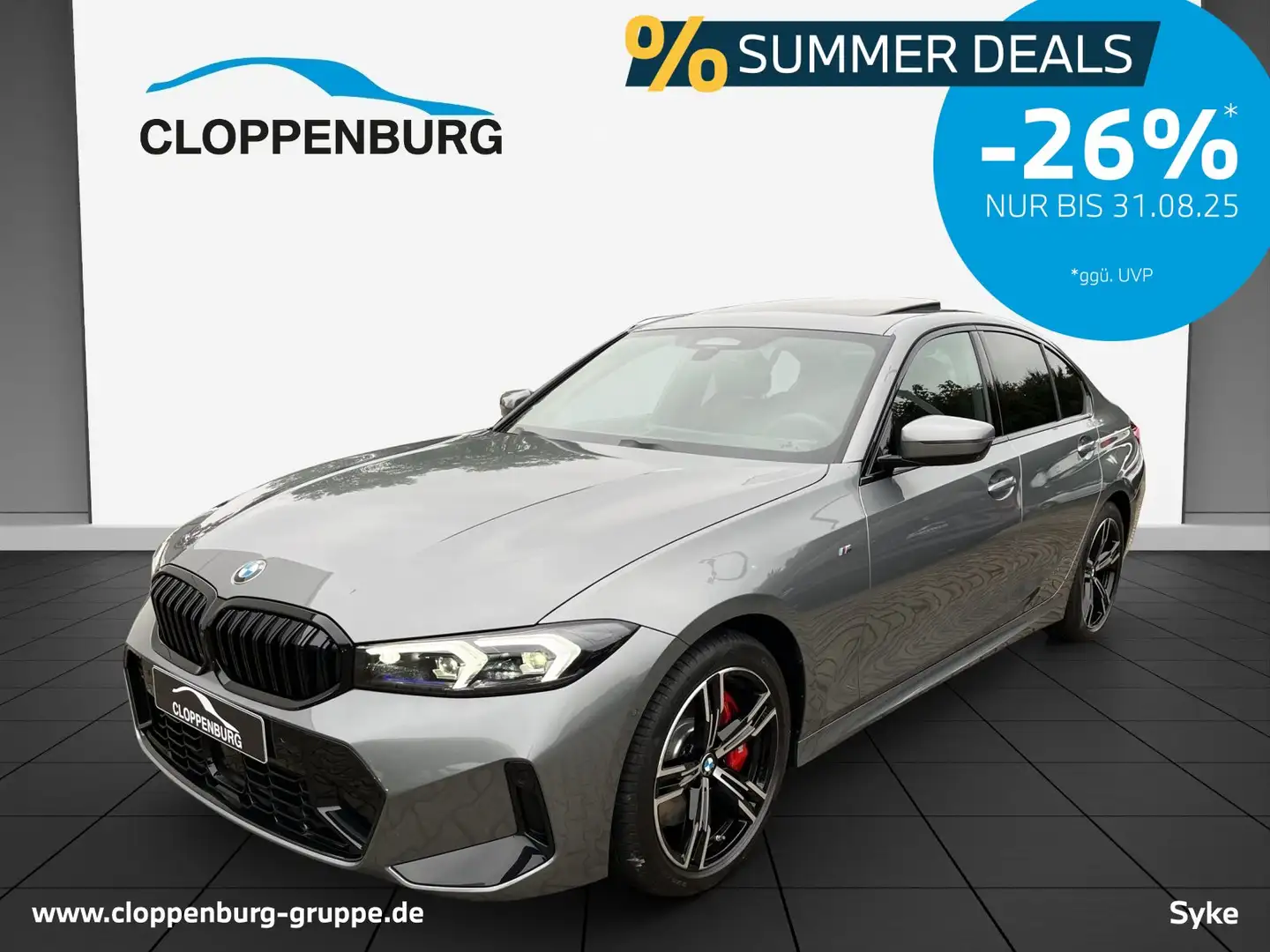 BMW 330 i xDrive Limousine M Sportpaket HiFi DAB LED Šedá - 1