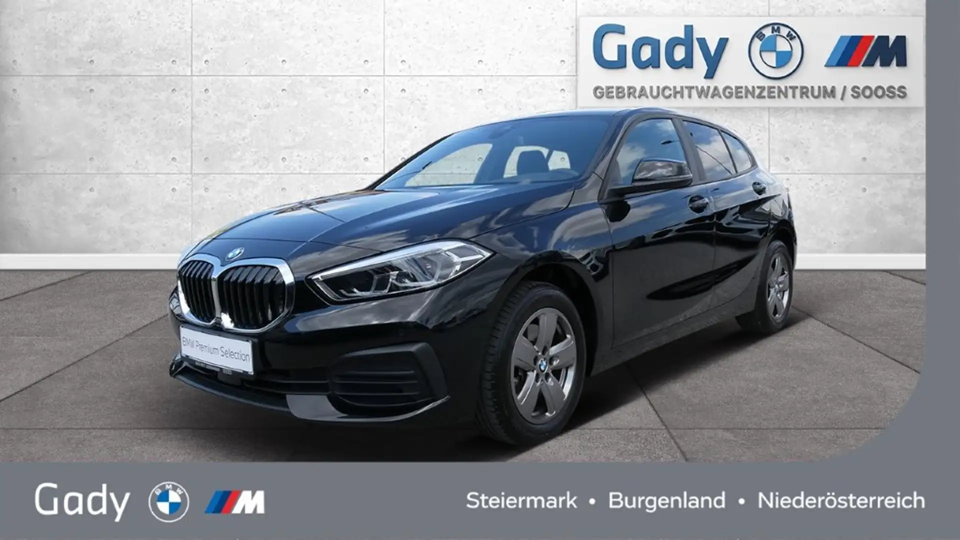 BMW 116 d Schwarz - 1