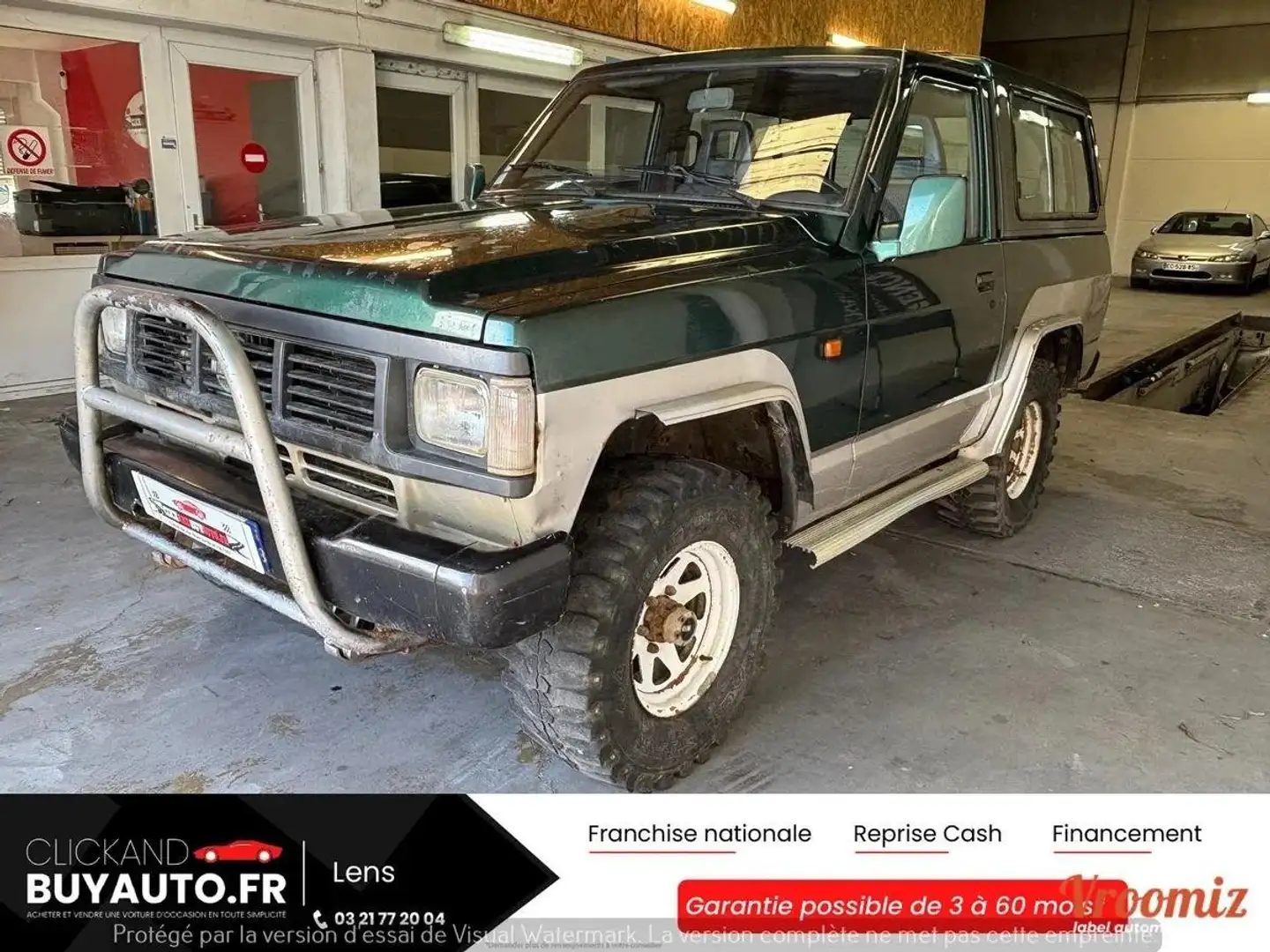 Nissan Patrol COURT 2.8d 90CHV // 4X4 / ATTELAGE / VINTAGE-OLDSCHOOL Weiß - 1